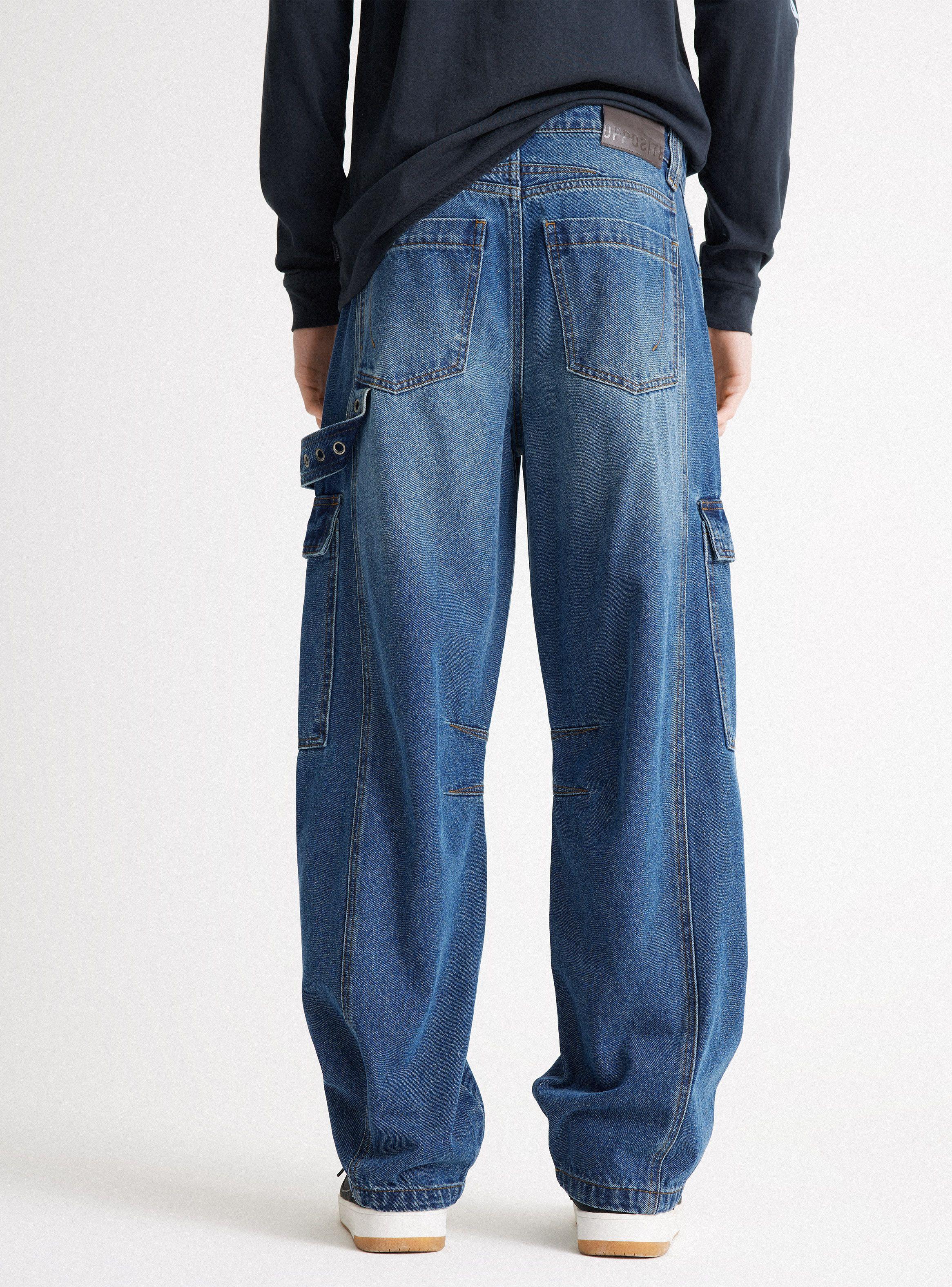 Jeans Bolsillos Laterales-1