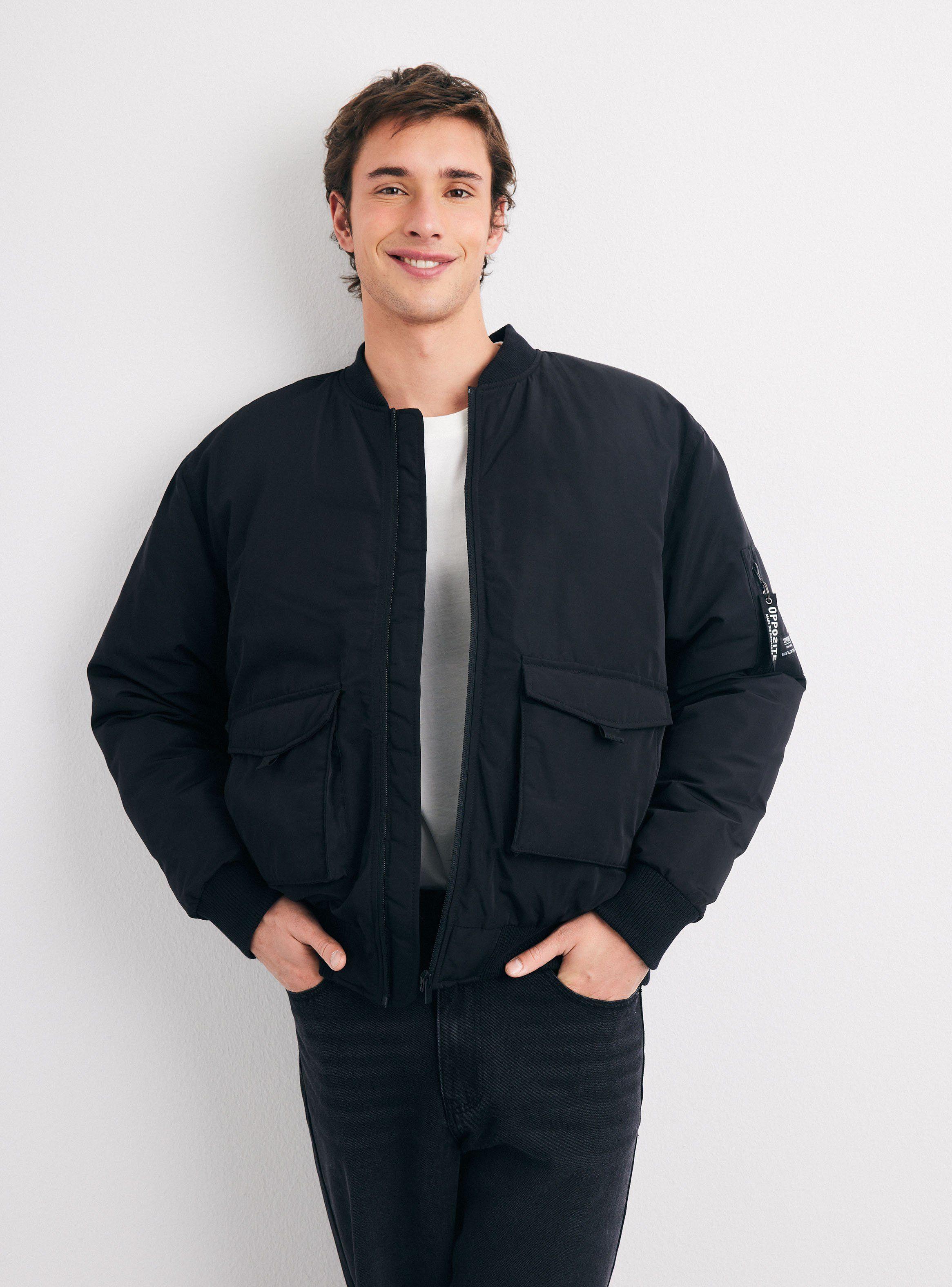 Chaqueta Bomber Utilitaria-0