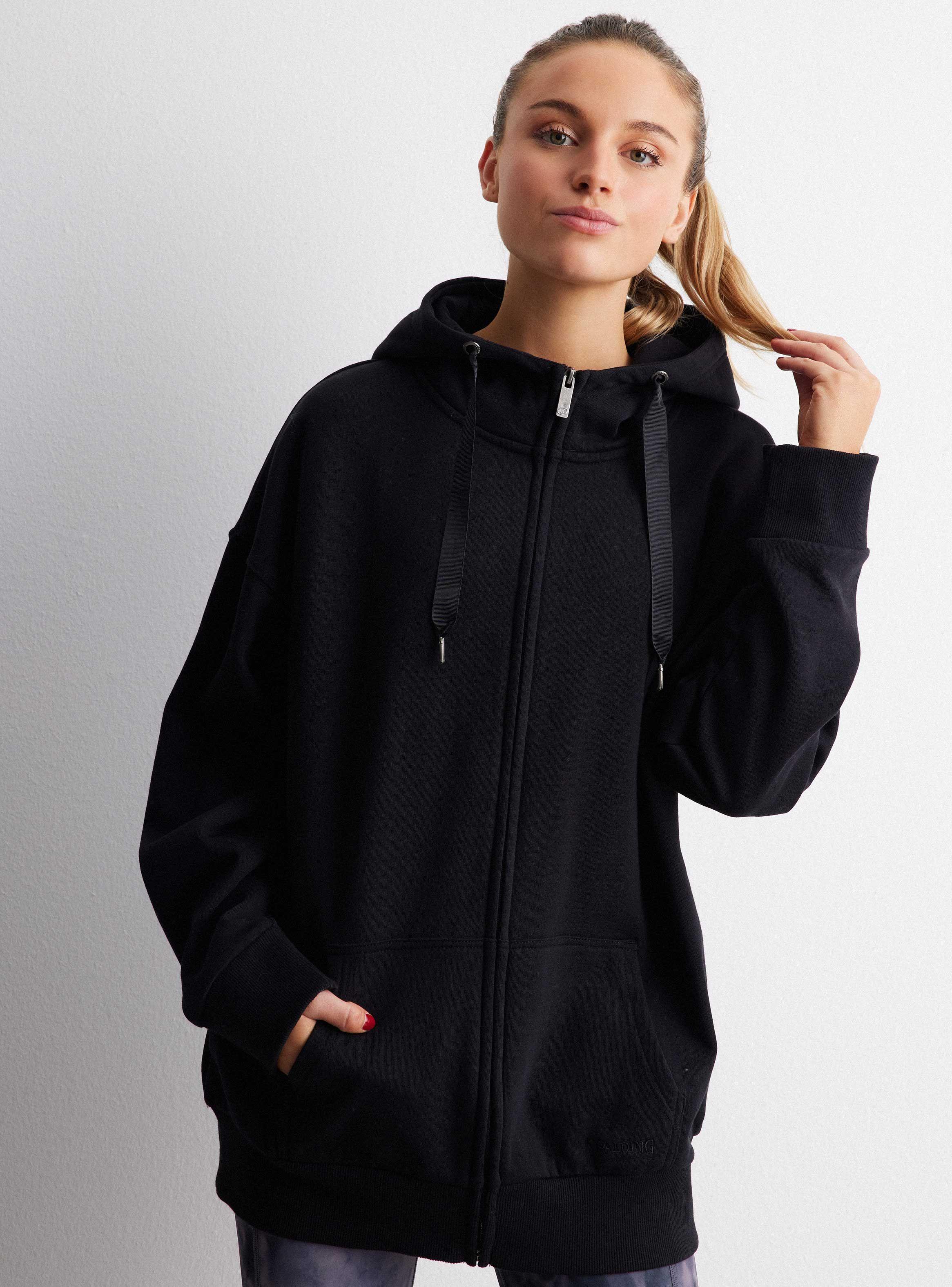 Polerón Hoodie Long Fit Felpa-0