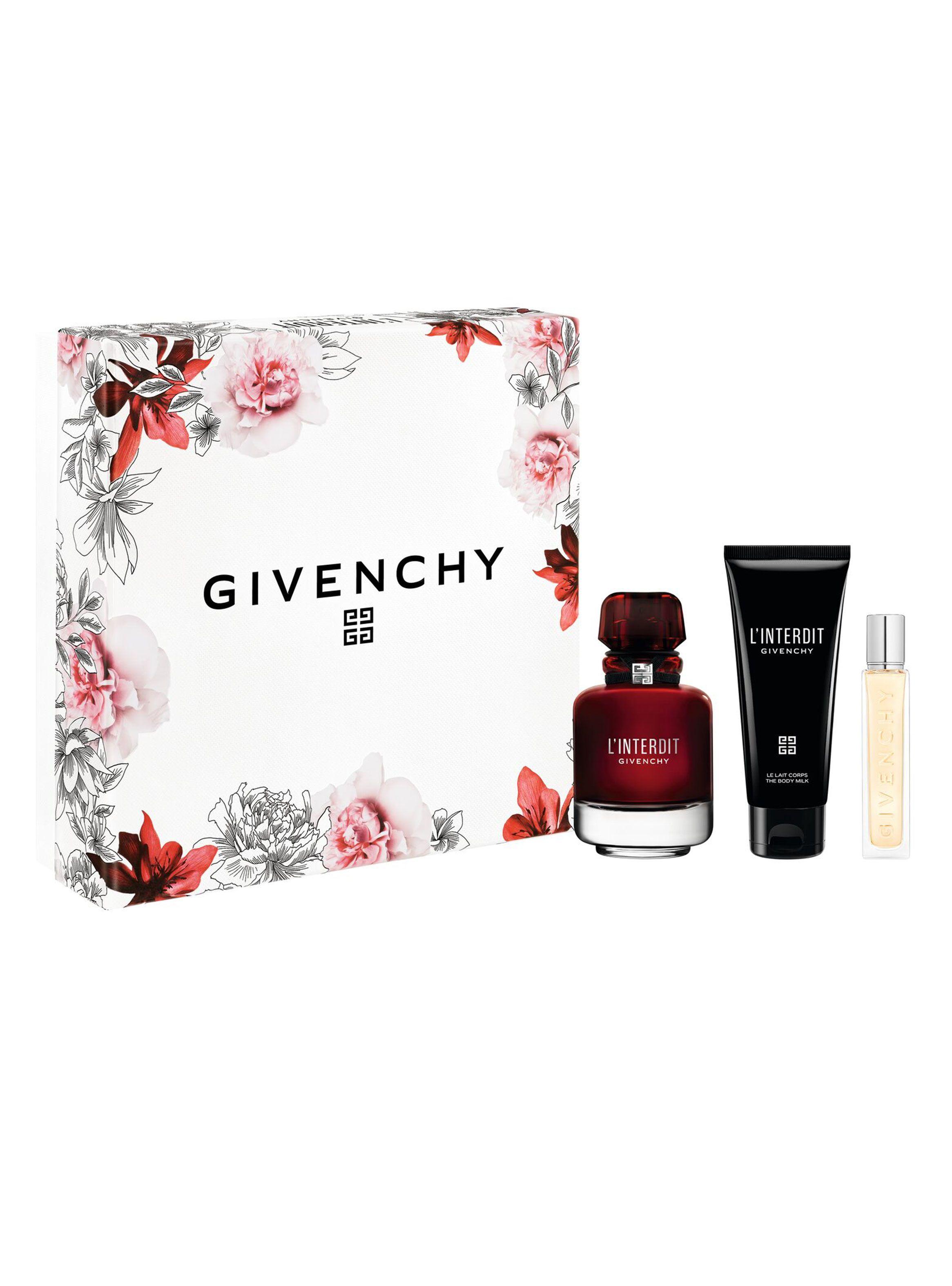 Set Perfume L'Interdit EDP Rouge 80 ml + Crema Corporal 75 ml + Perfumero de Viaje 12.5 ml-0