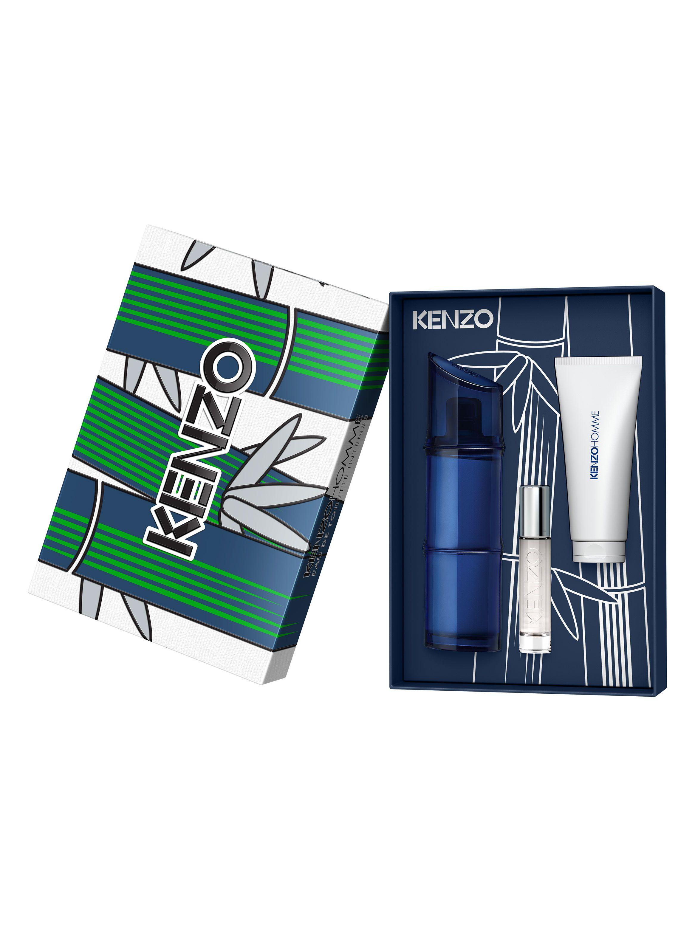 Set Perfume Homme Intense EDP Hombre 110 ml + Travel size 10ml  + Shower Gel 75ml-2