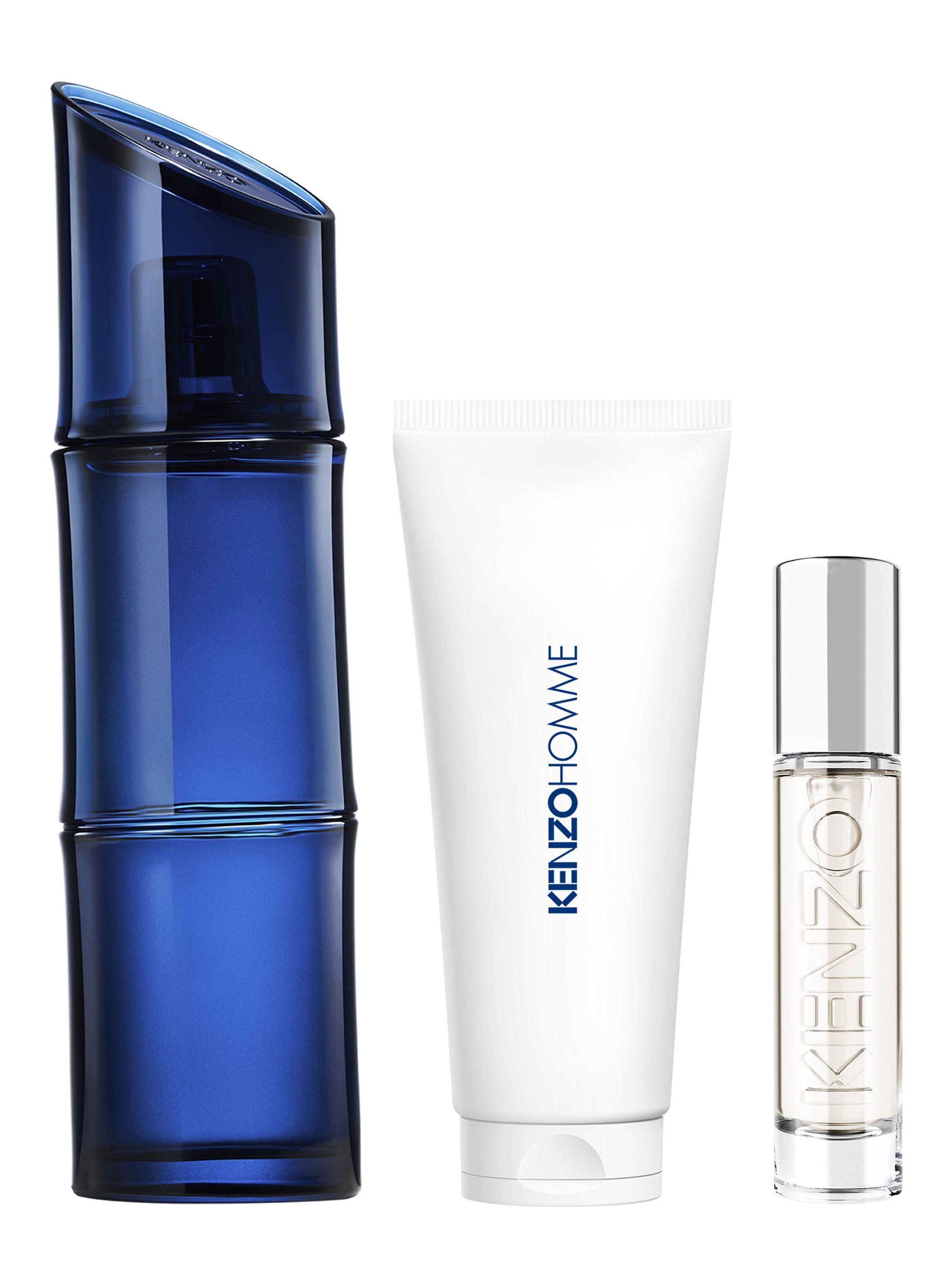 Set Perfume Homme Intense EDP Hombre 110 ml + Travel size 10ml  + Shower Gel 75ml-1