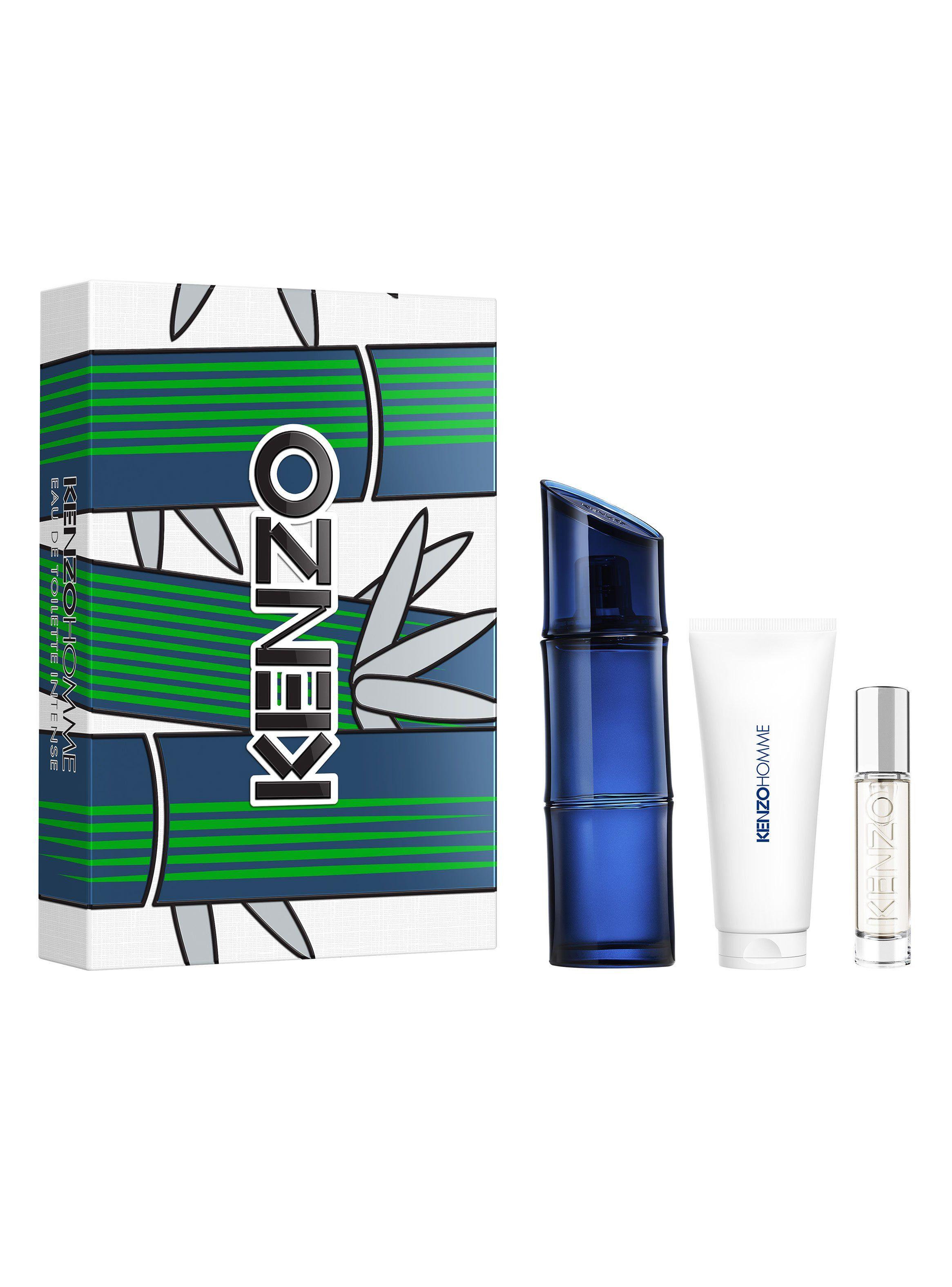 Set Perfume Homme Intense EDP Hombre 110 ml + Travel size 10ml  + Shower Gel 75ml-0