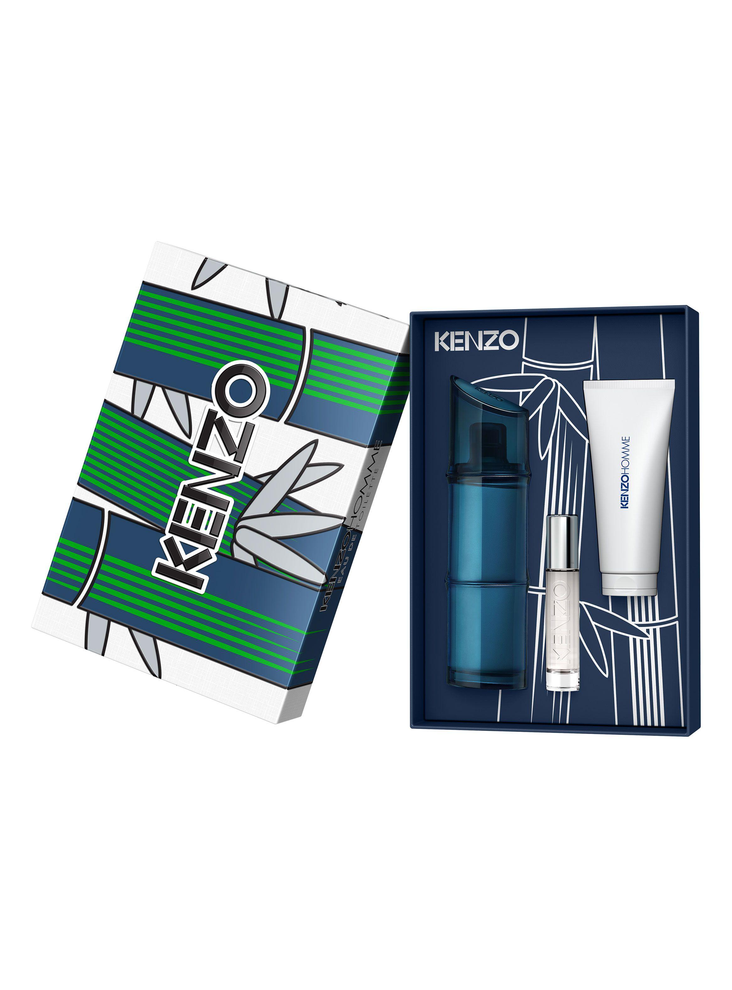 Set Perfume Homme EDT Hombre 110 ml + Travel size 10ml  + Shower Gel 75ml-2