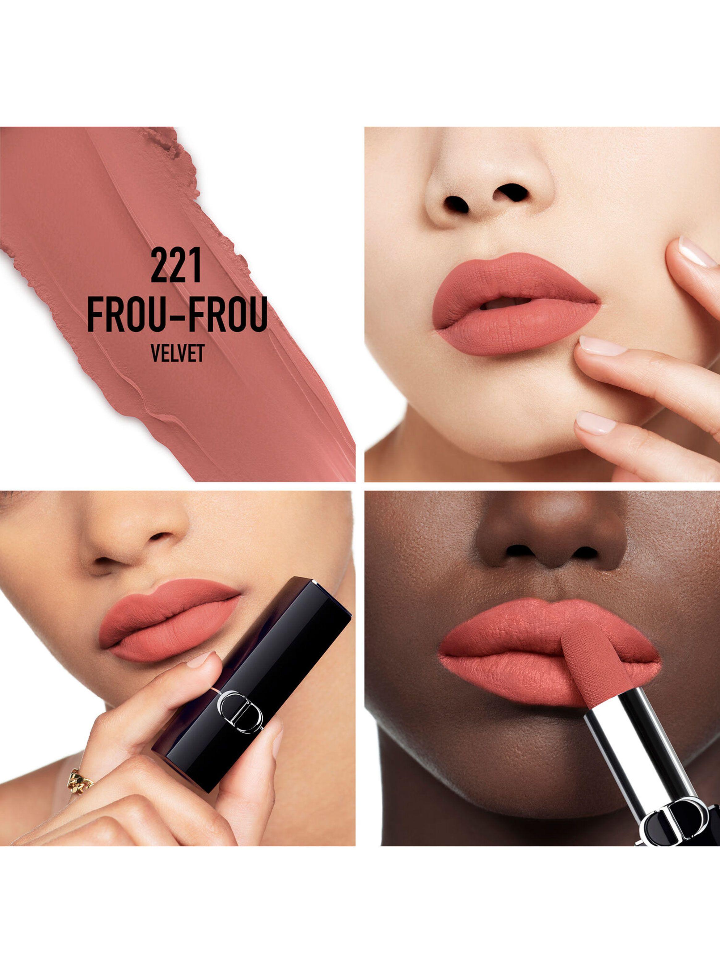Dior Rouge Barra de Labios Tono 221 Frou-Frou 3.50 g-2