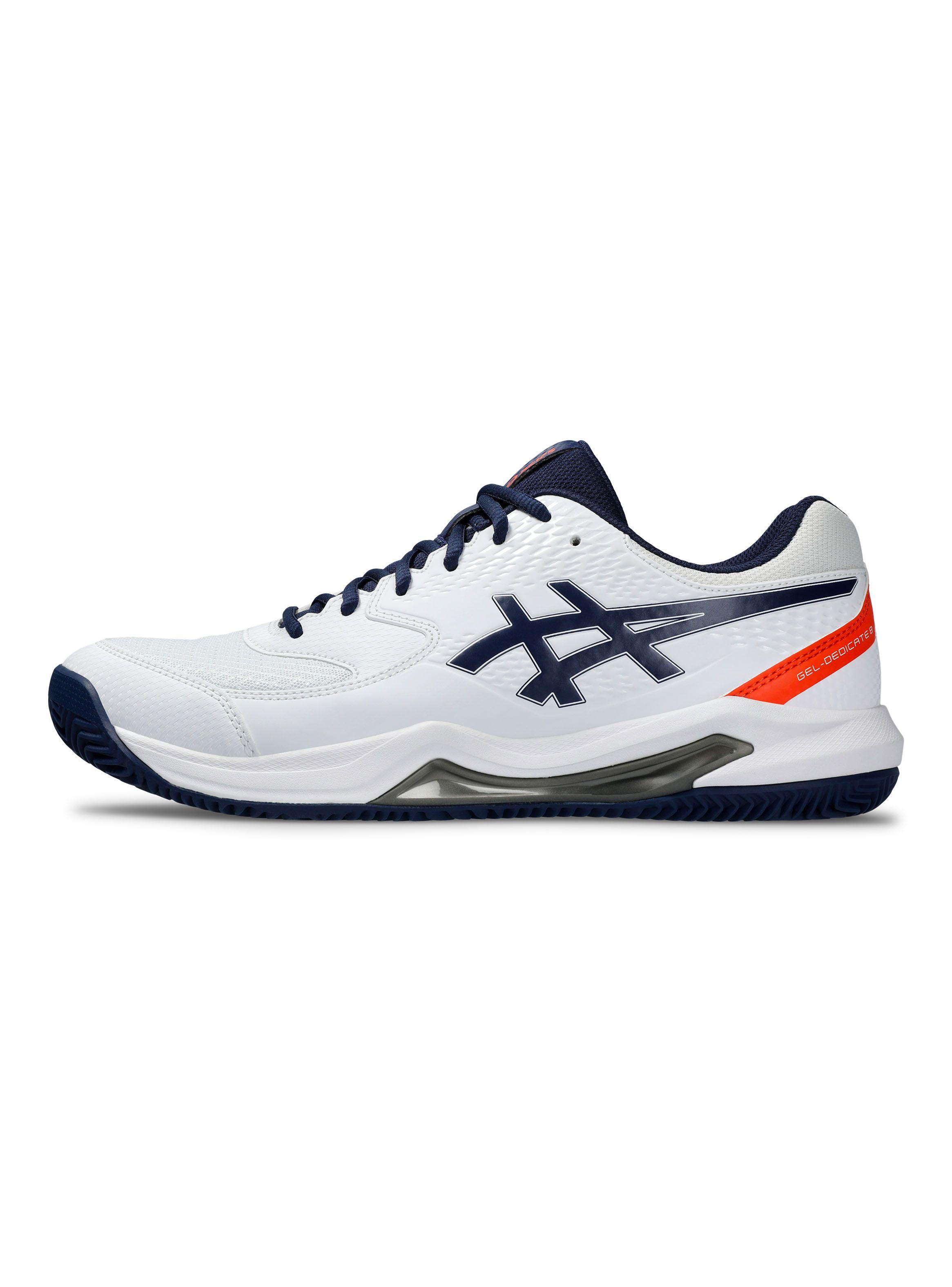 Zapatilla Tenis White- Gel Dedicate 8 Hombre-1