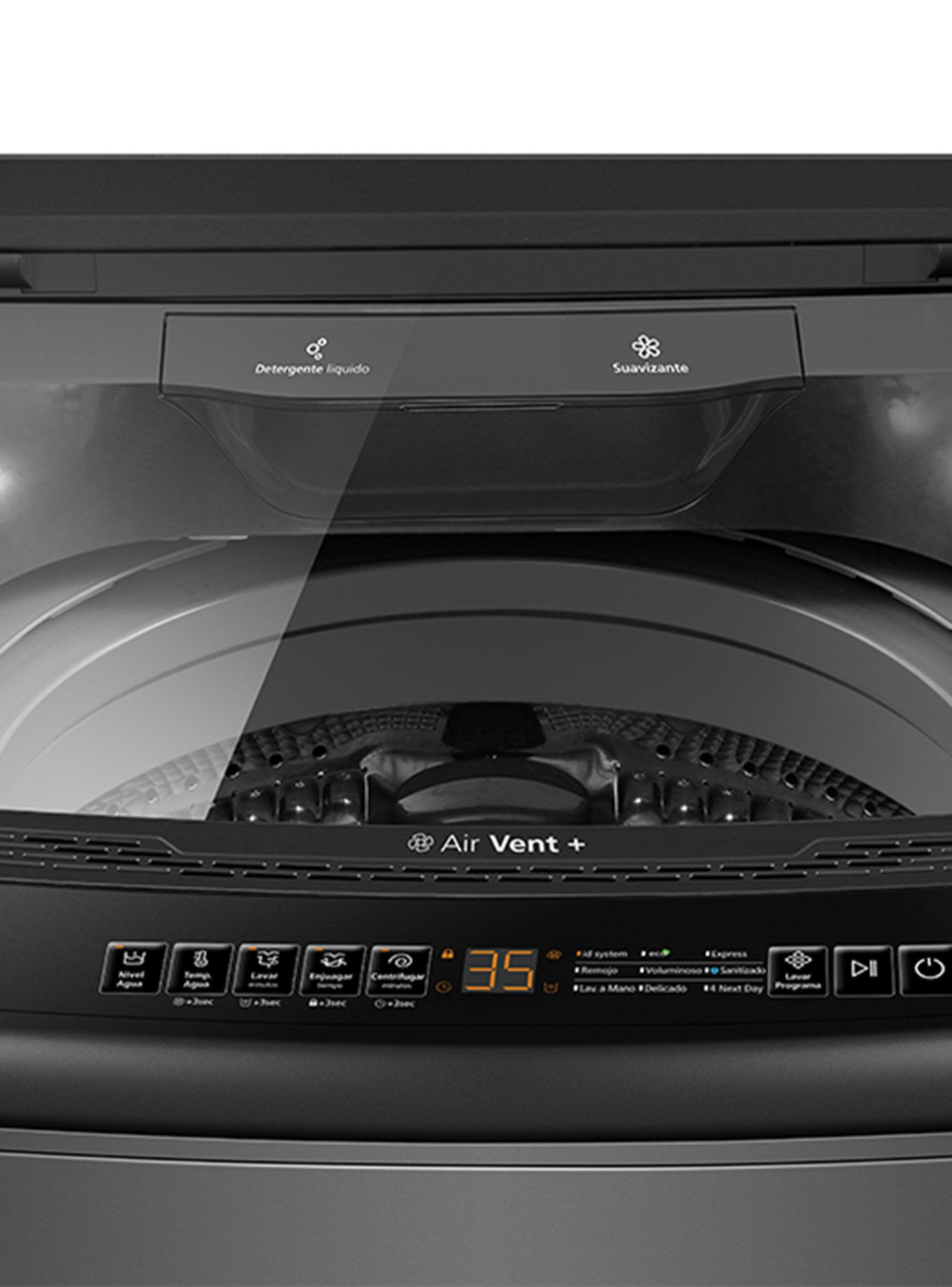 Lavadora Automática Superior 17 Kg Diamond Gray LMA7120WDGCL0-3