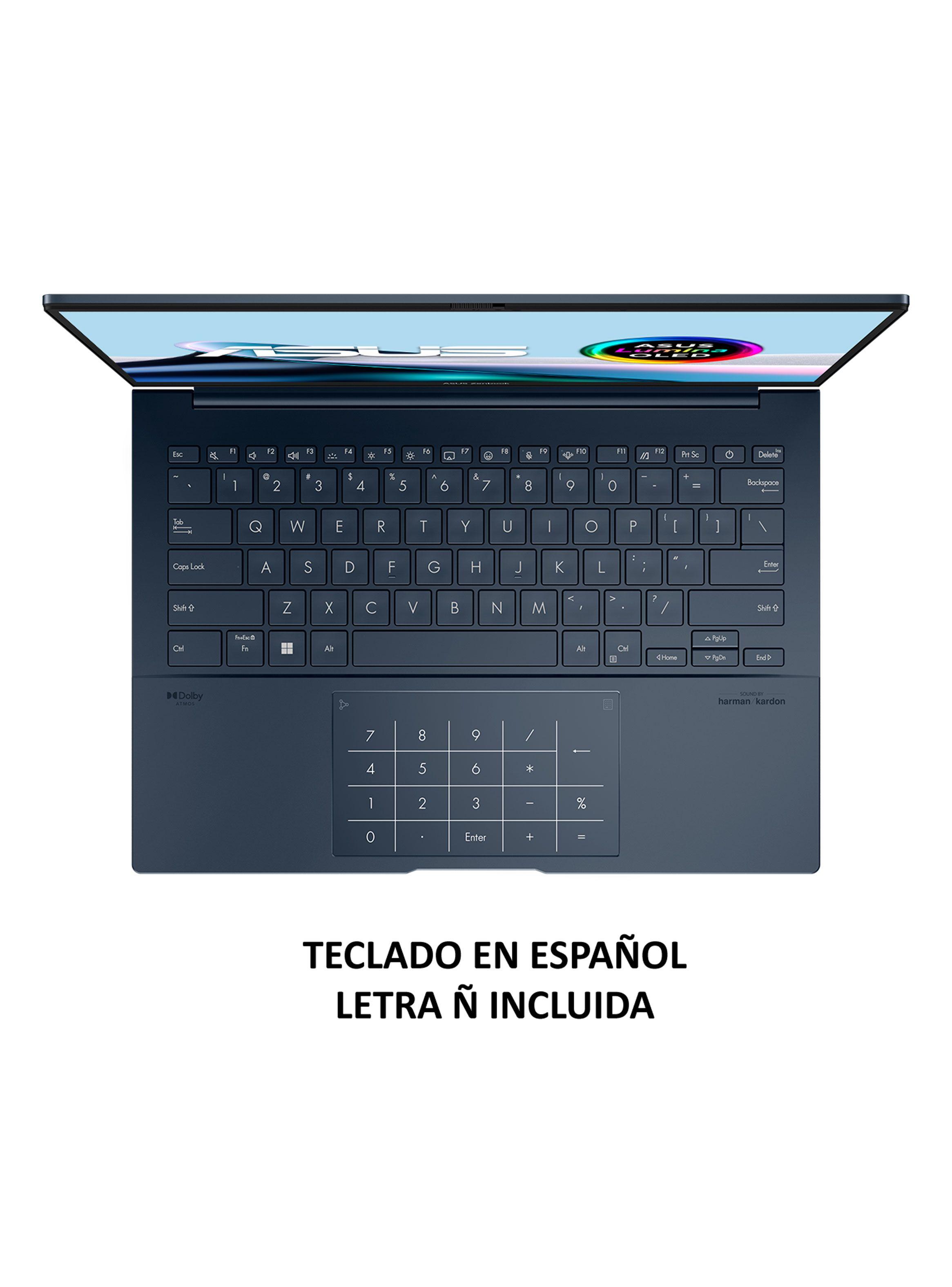 Notebook Zenbook 14 OLED UX3405 Intel Core i7 Ultra 16 Núcleos 16GB RAM 512GB SSD 14"  3K 120H-5