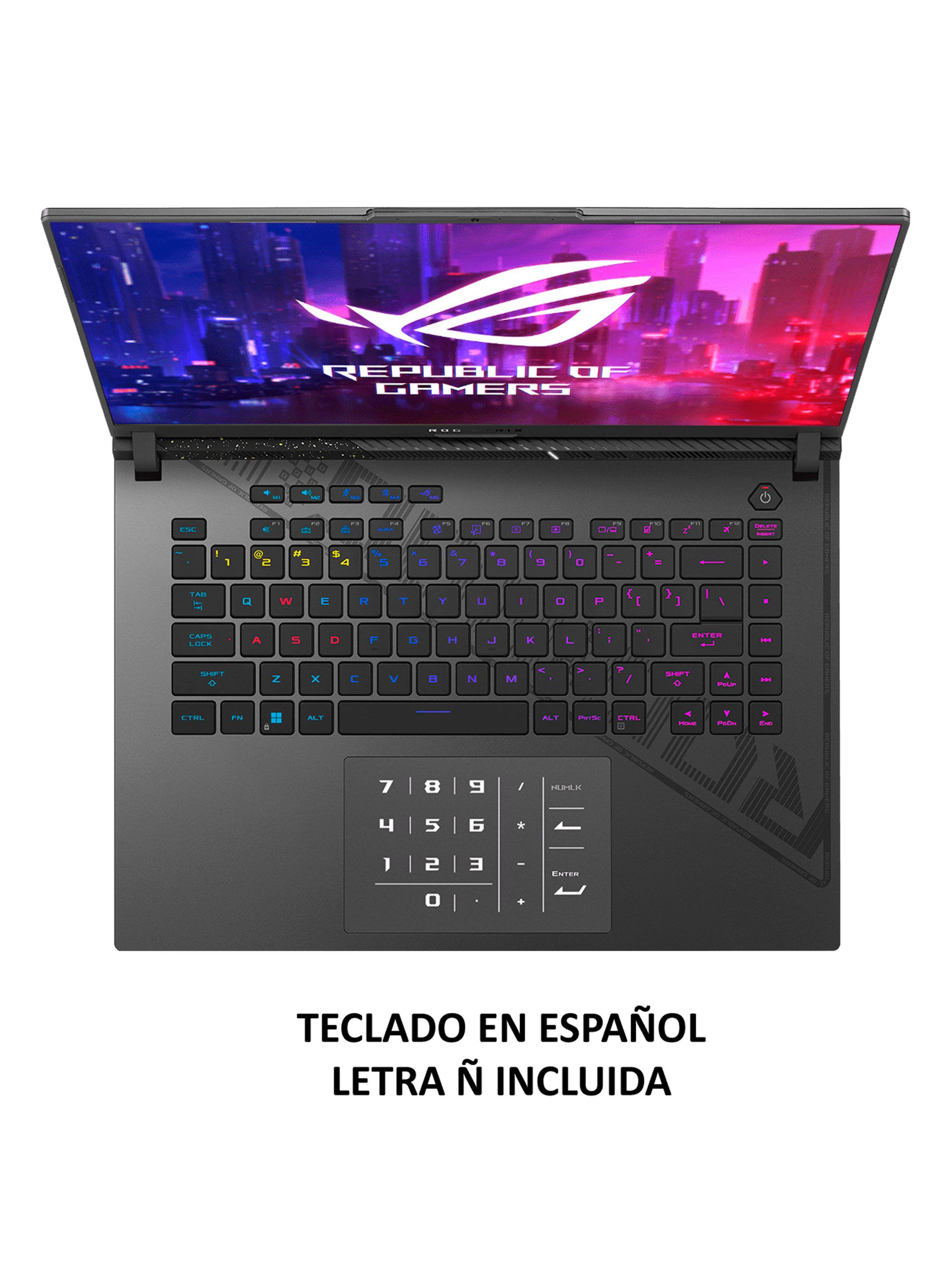 Notebook Gamer ROG Strix G16 G614 Intel Core i9 24 Nucleos NVIDIA GeForce RTX 4070 16GB RAM 1TB SSD 16" WUXGA 165Hz-8