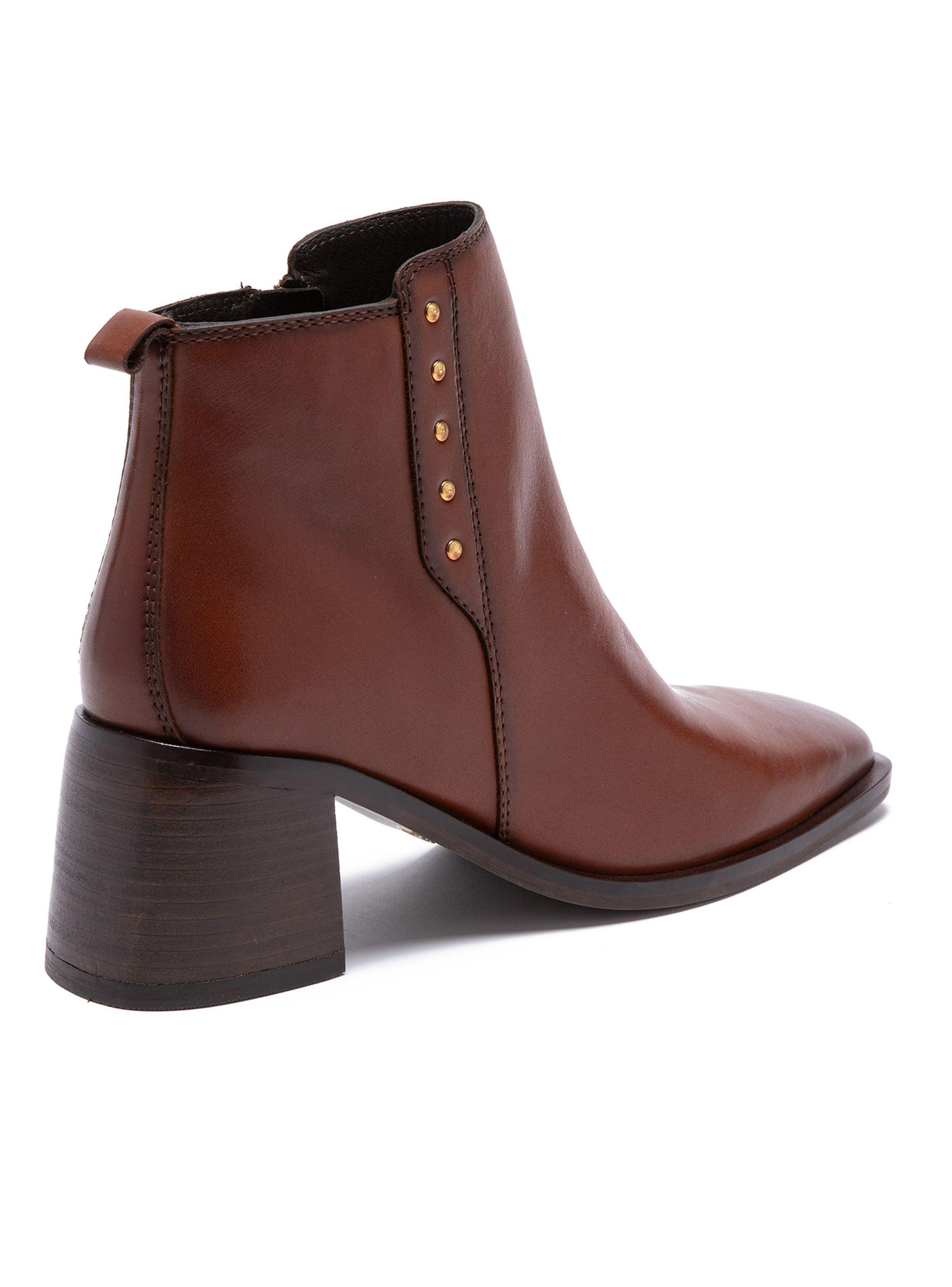 Botín Cuero Becca 659159 Mujer-4