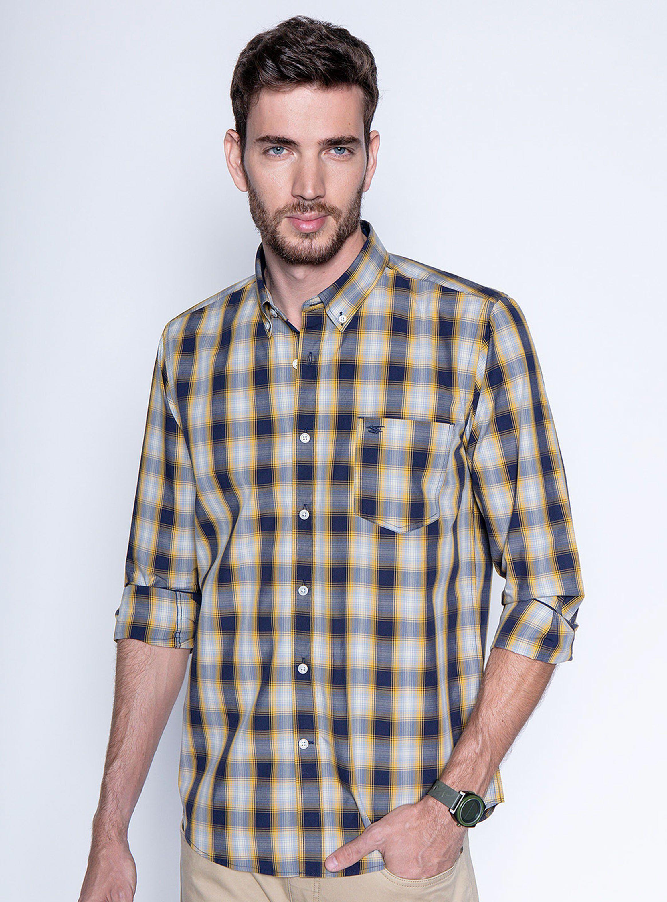 Camisa Cuadro Chicago Slim-0