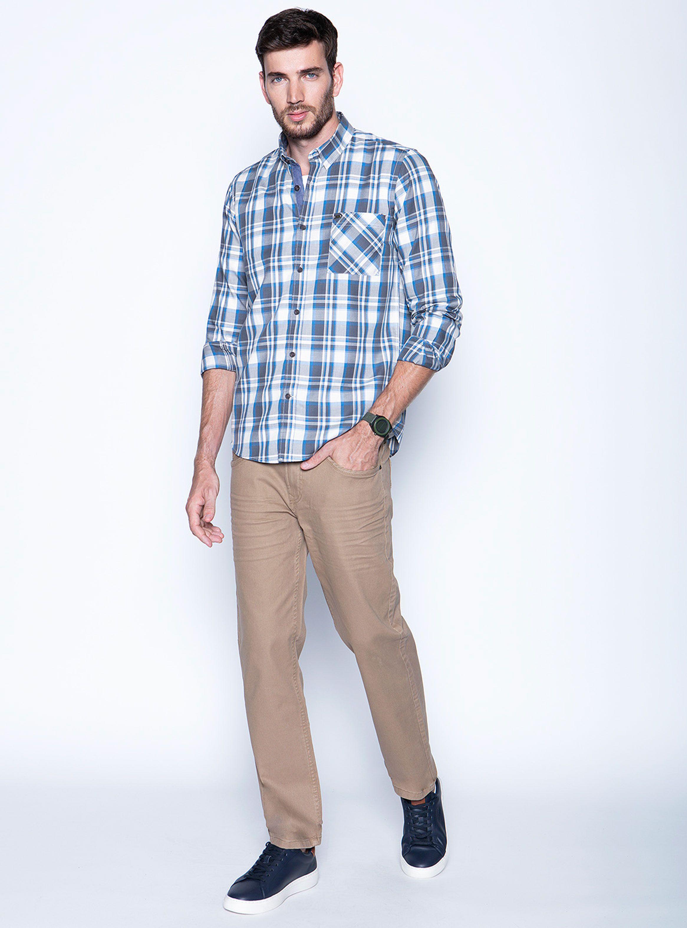 Camisa Check Modelo California-3
