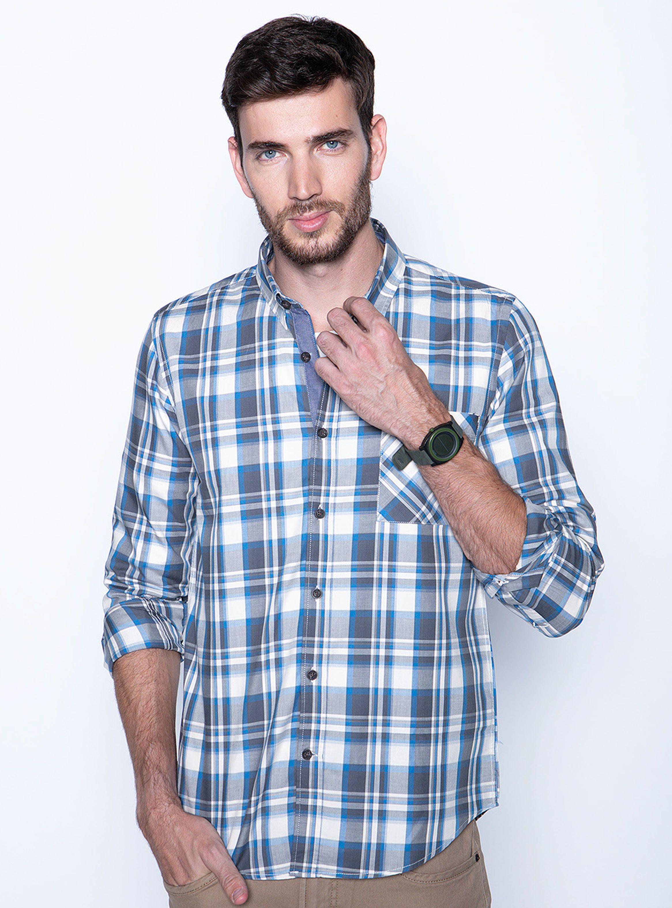 Camisa Check Modelo California-0