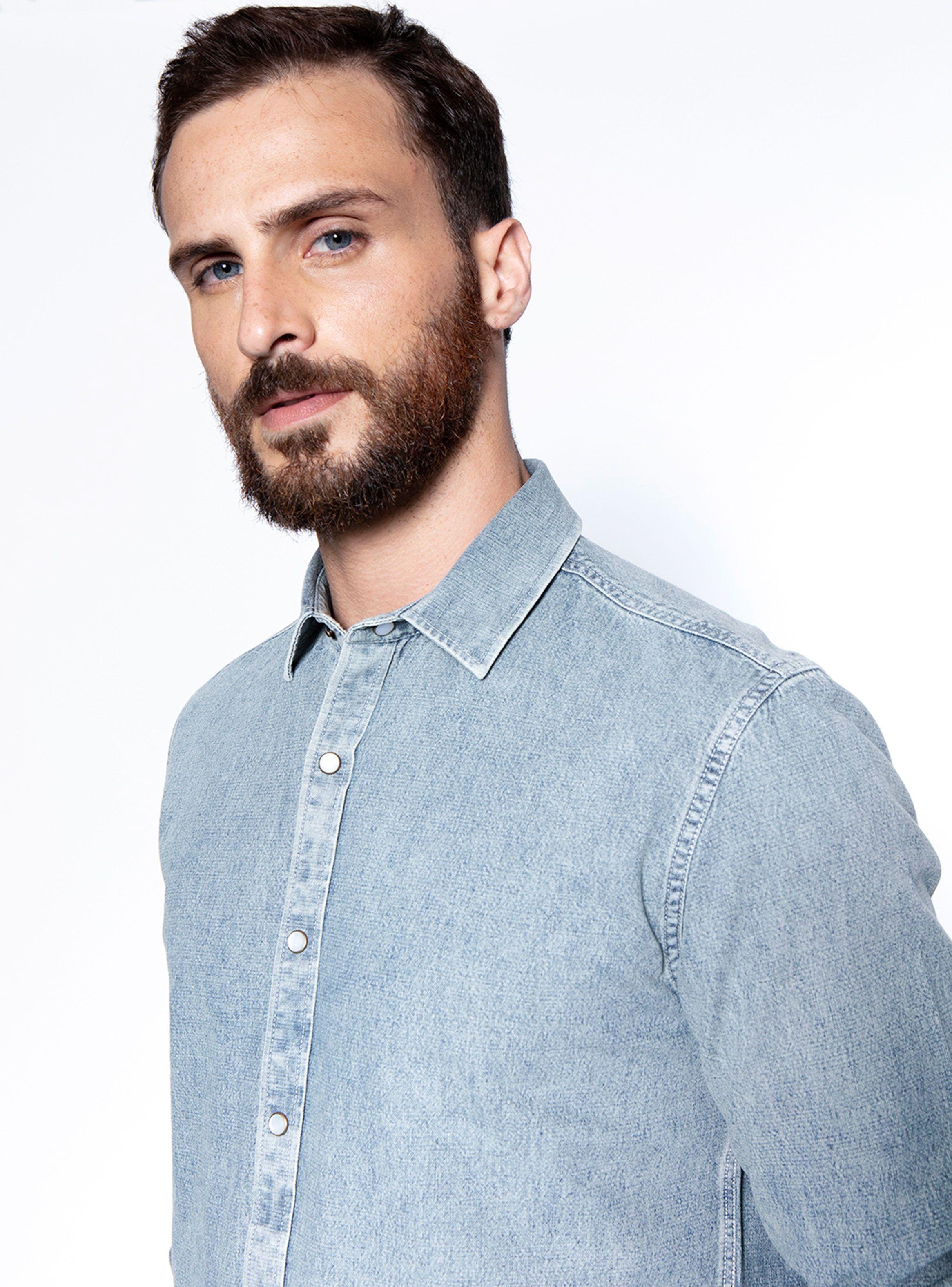 Camisa Denim Miami Slim-2