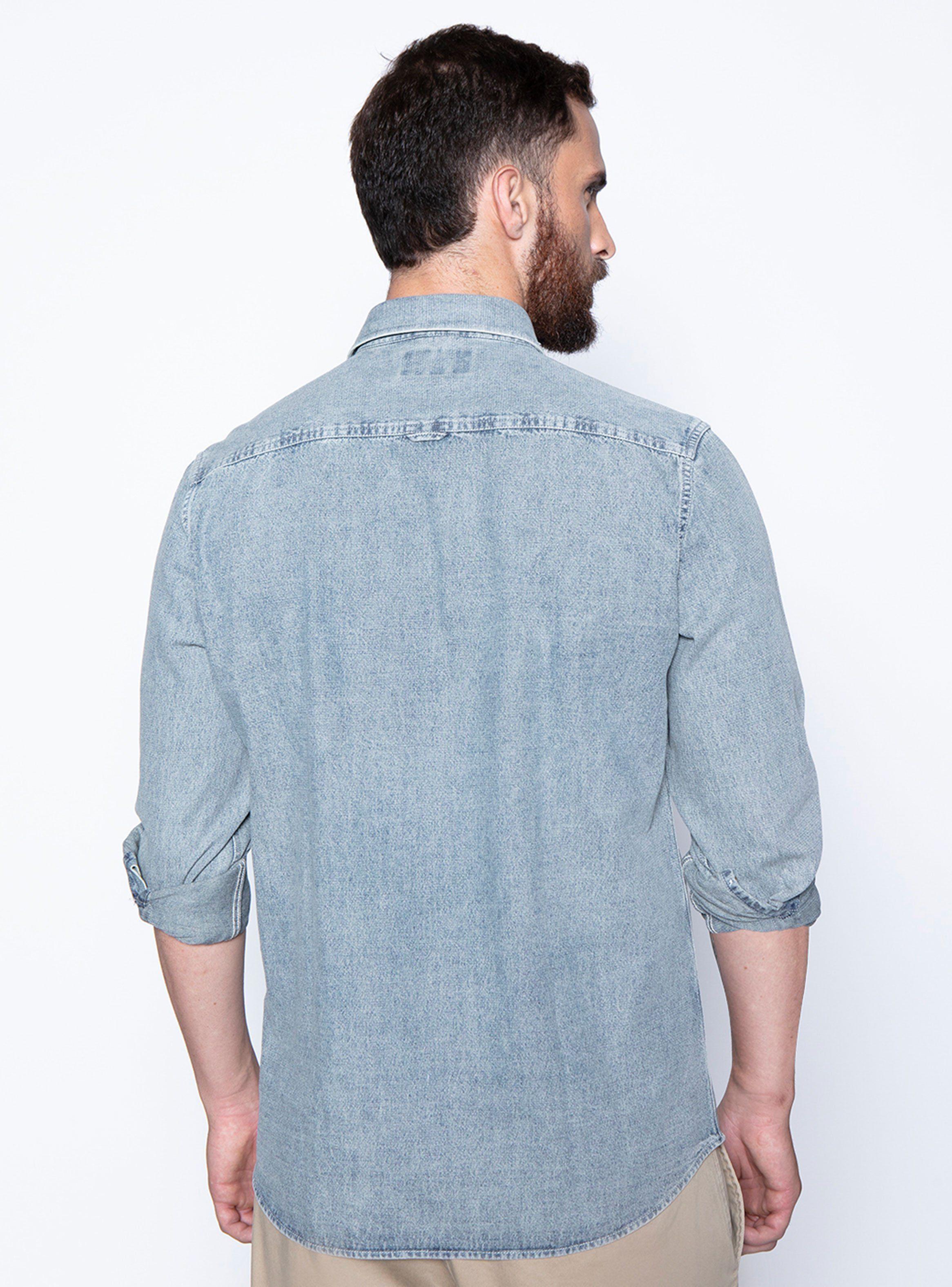 Camisa Denim Miami Slim-1