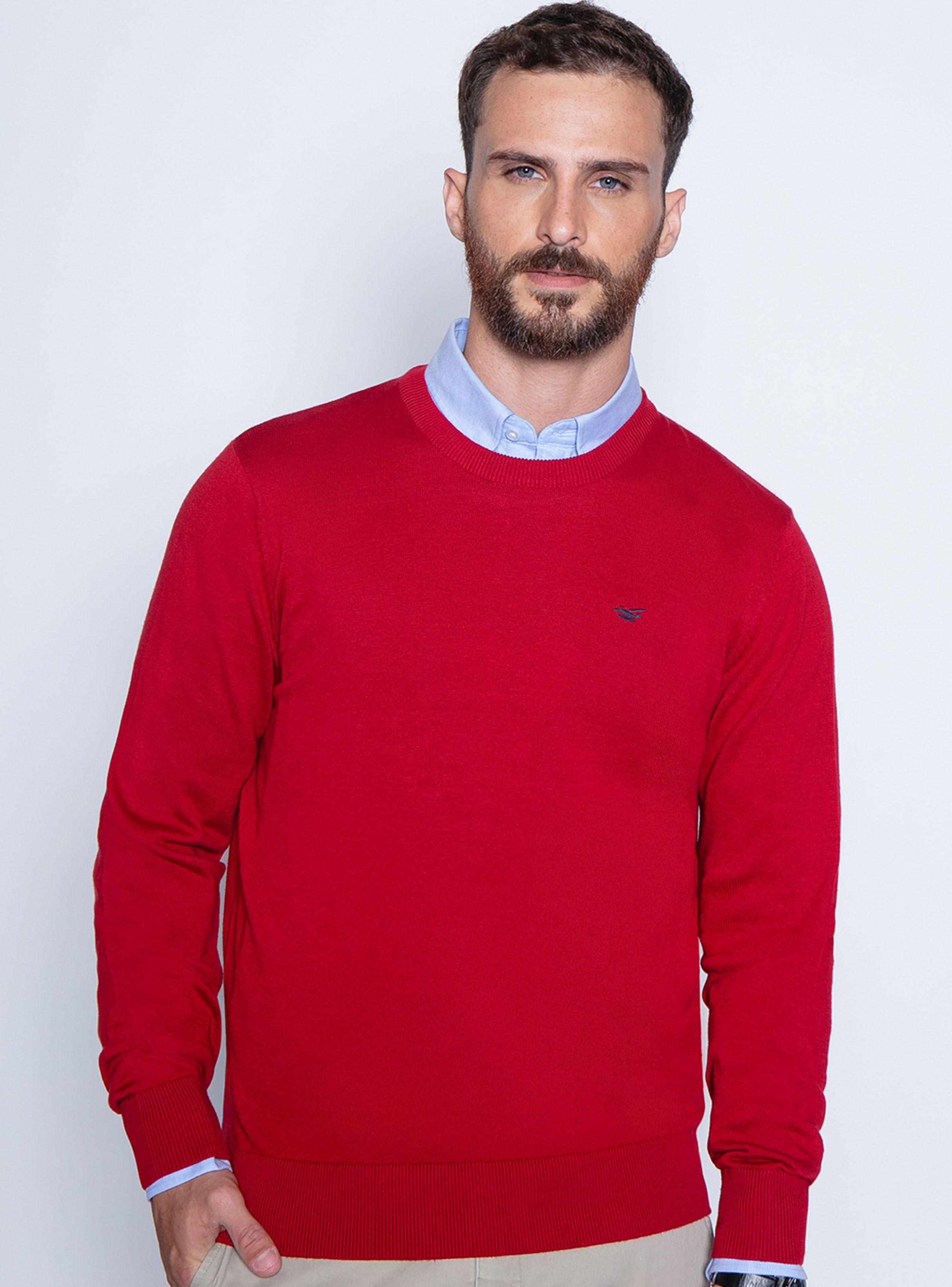 Sweater Round Neck Paris Slim Fit-0