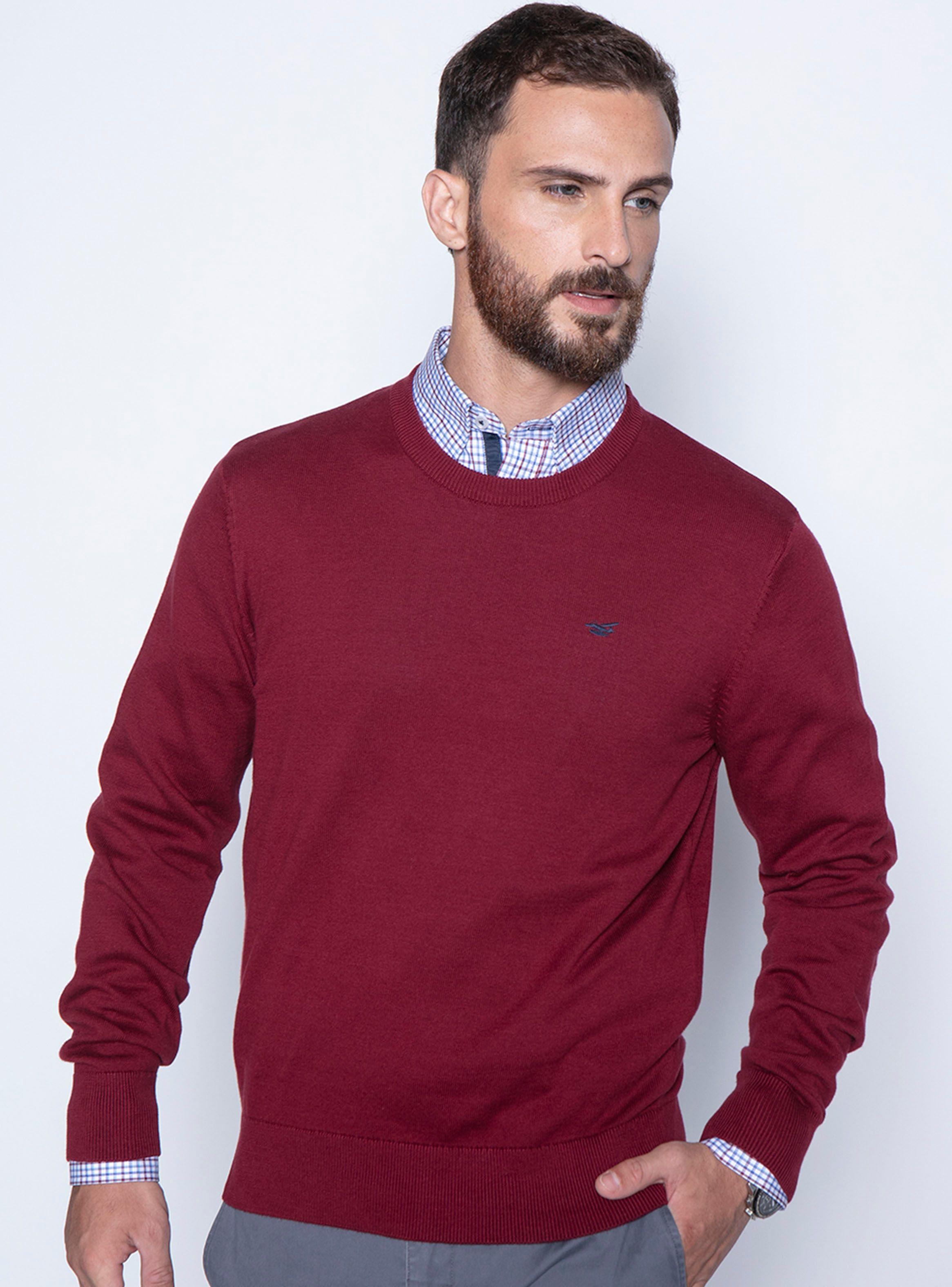 Sweater Round Neck Paris Slim Fit-0