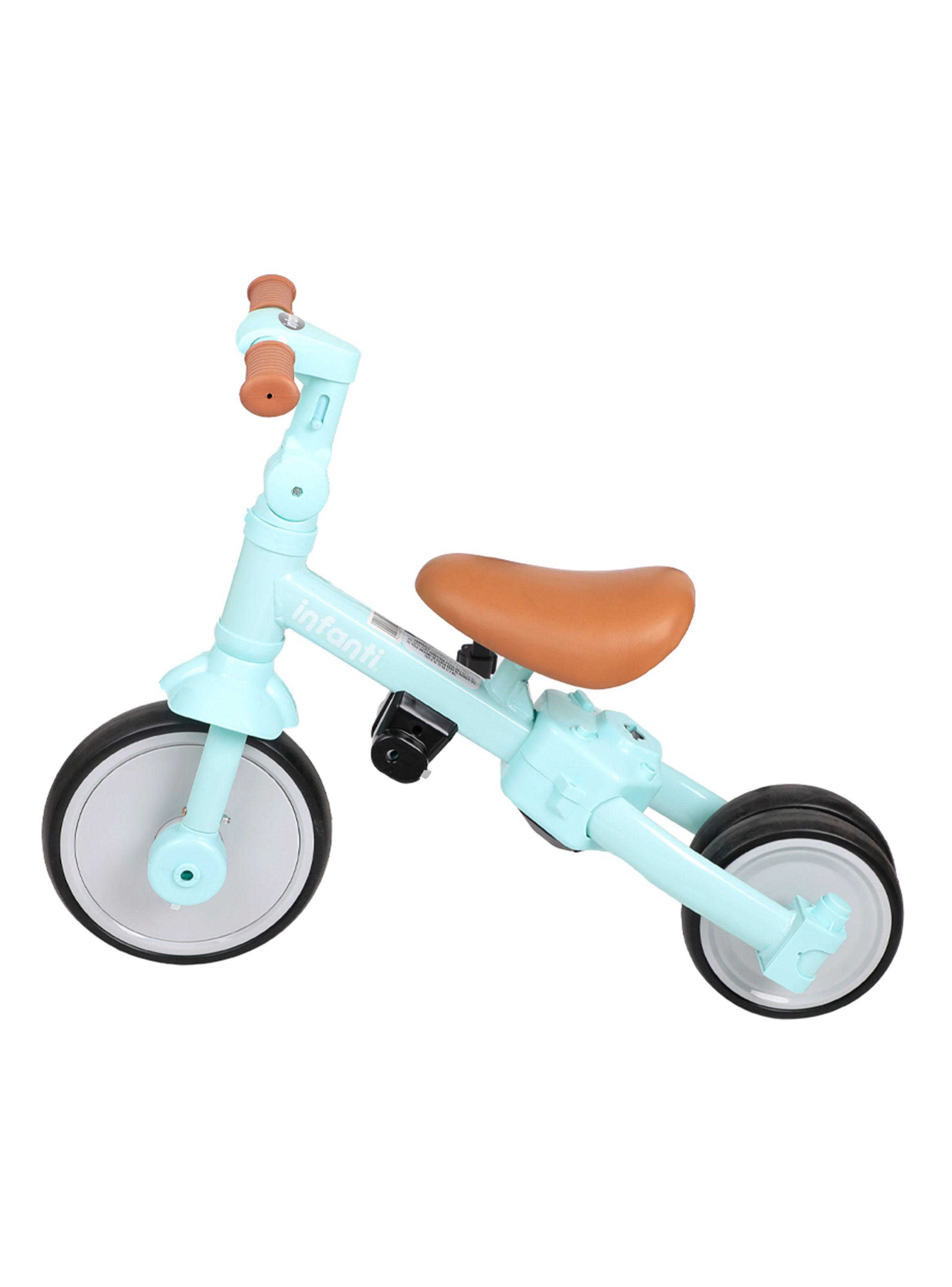 Triciclo 4 en 1 Celeste-1