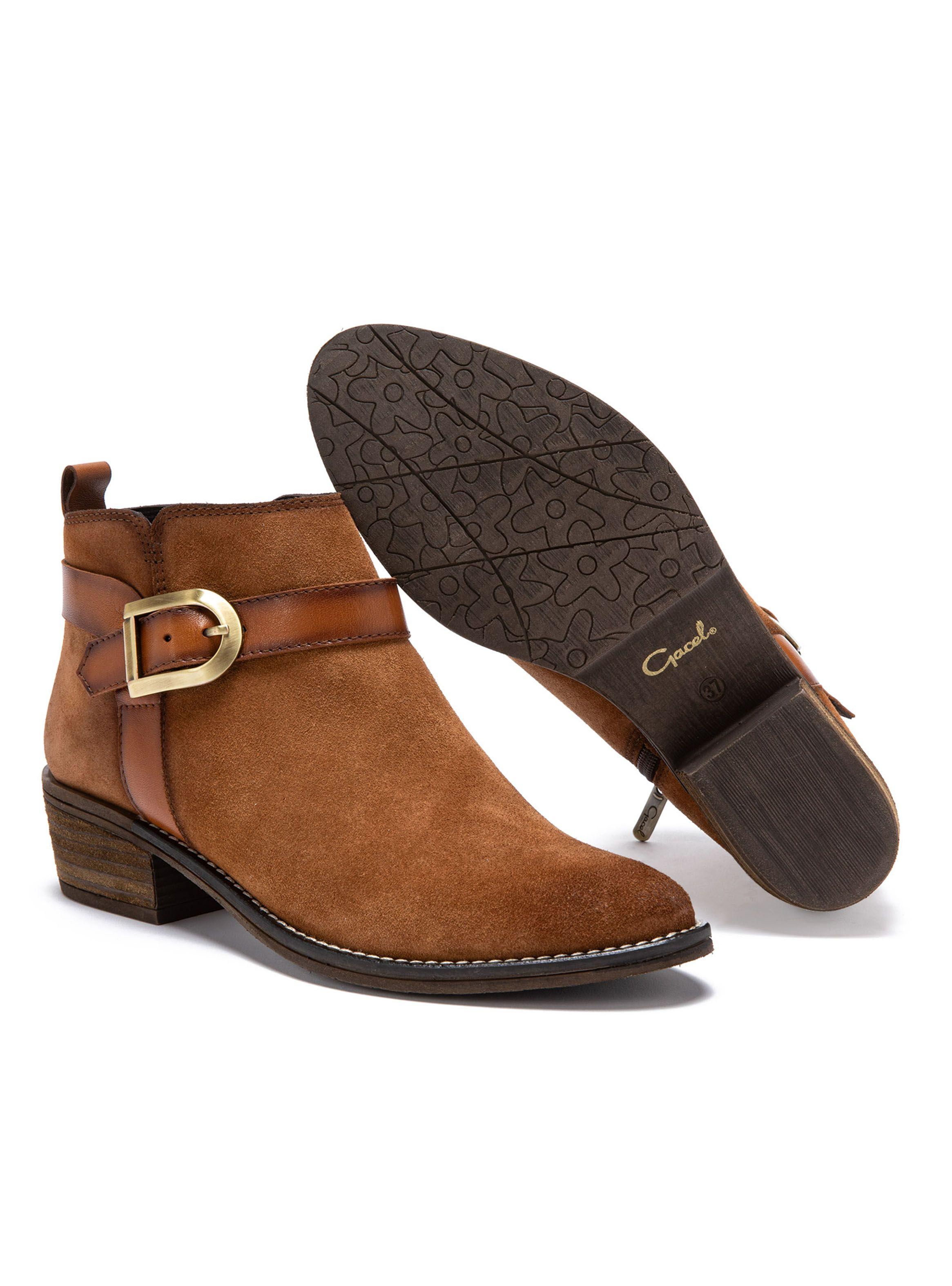 Botín Cuero Gina 659228 Mujer-3