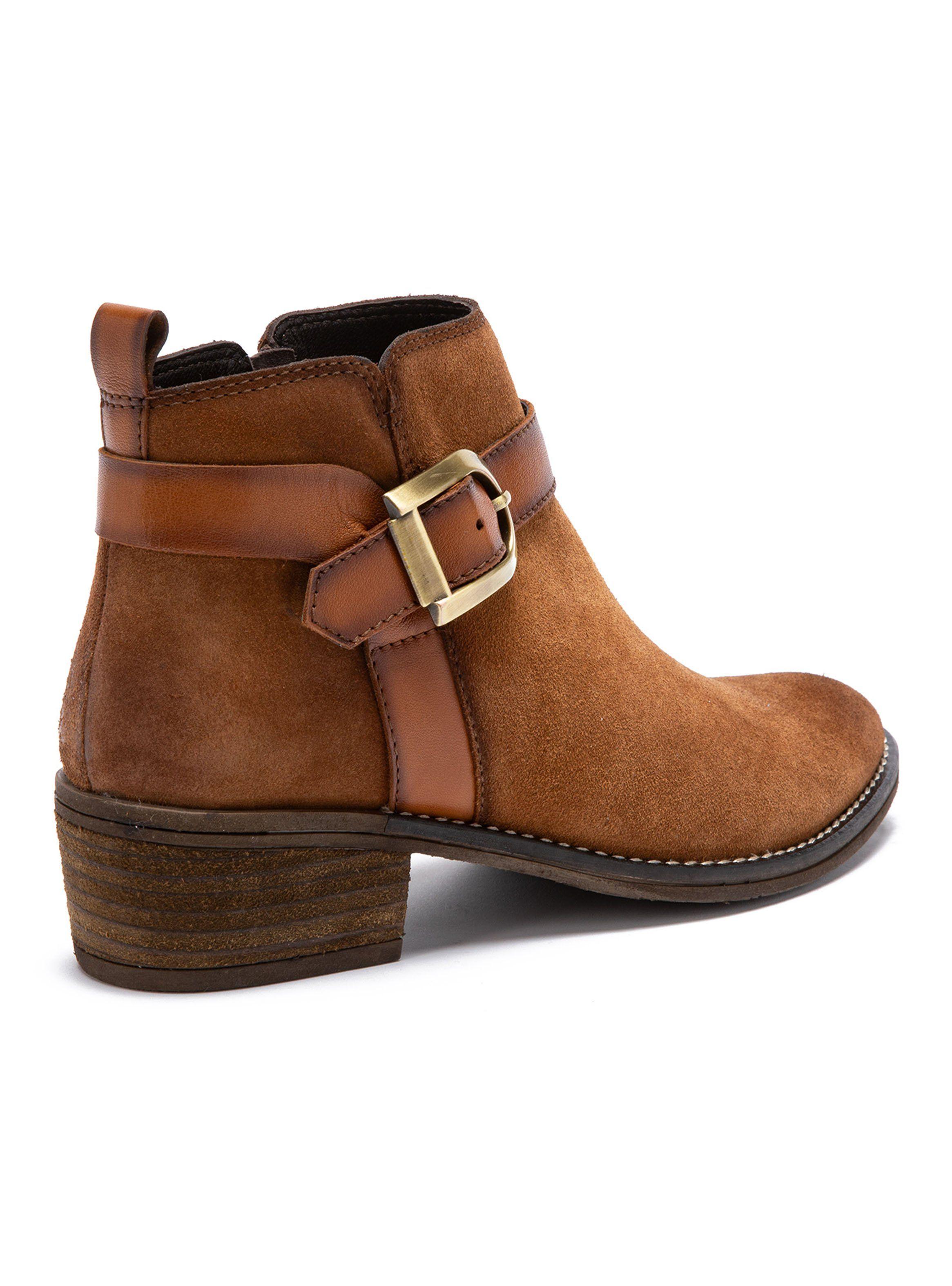 Botín Cuero Gina 659228 Mujer-4