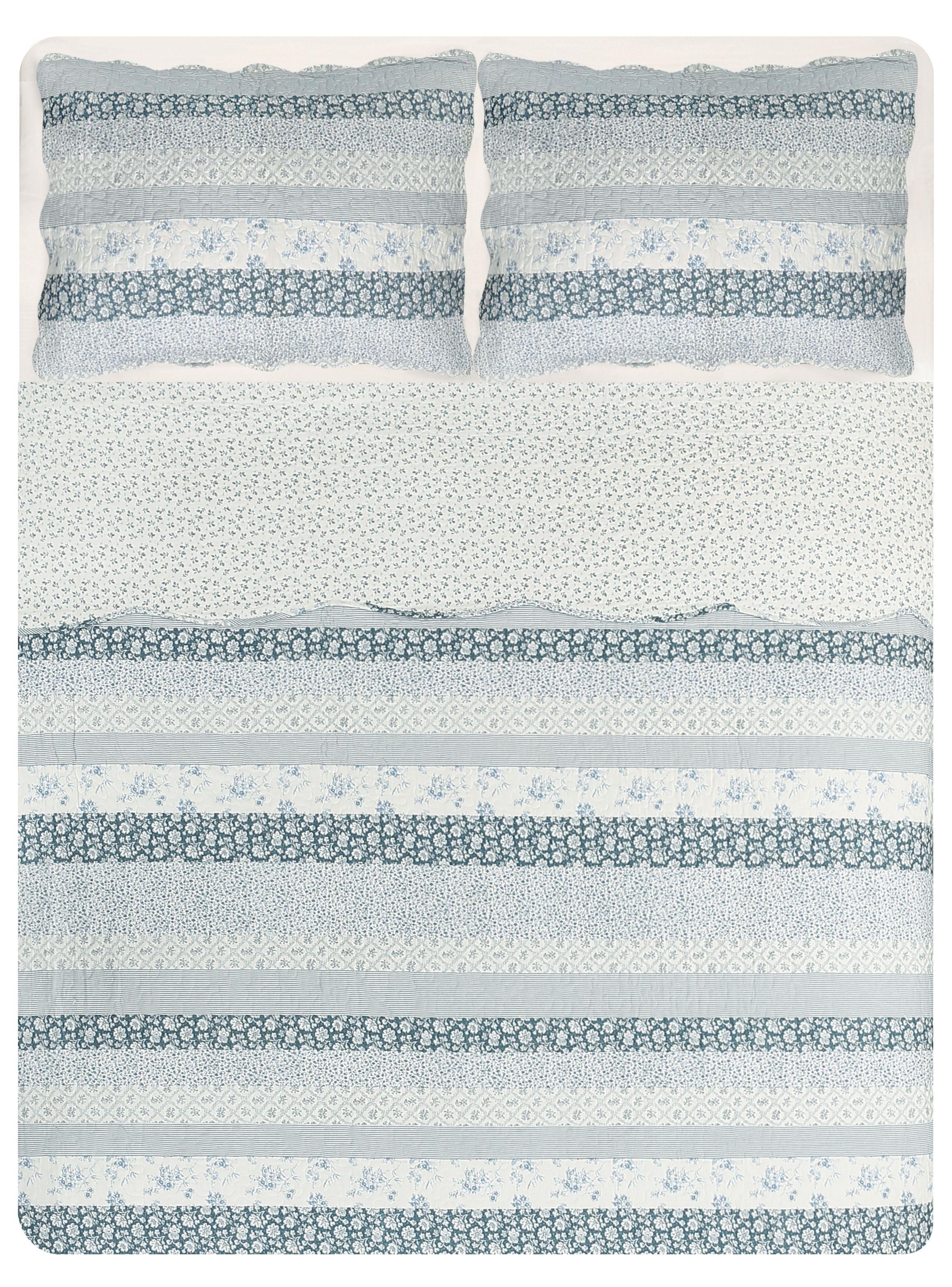 Quilt Ruffle Flor 2 Plazas-3