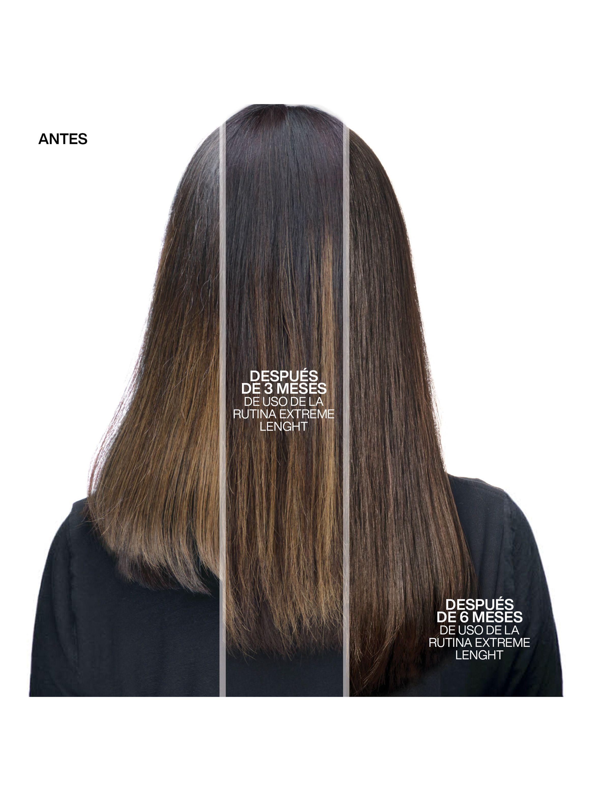 Set Fortalecedor de Largos Cabello Quebradizo Extreme Length Shampoo 300ml + Acondicionador 300ml Redken-4