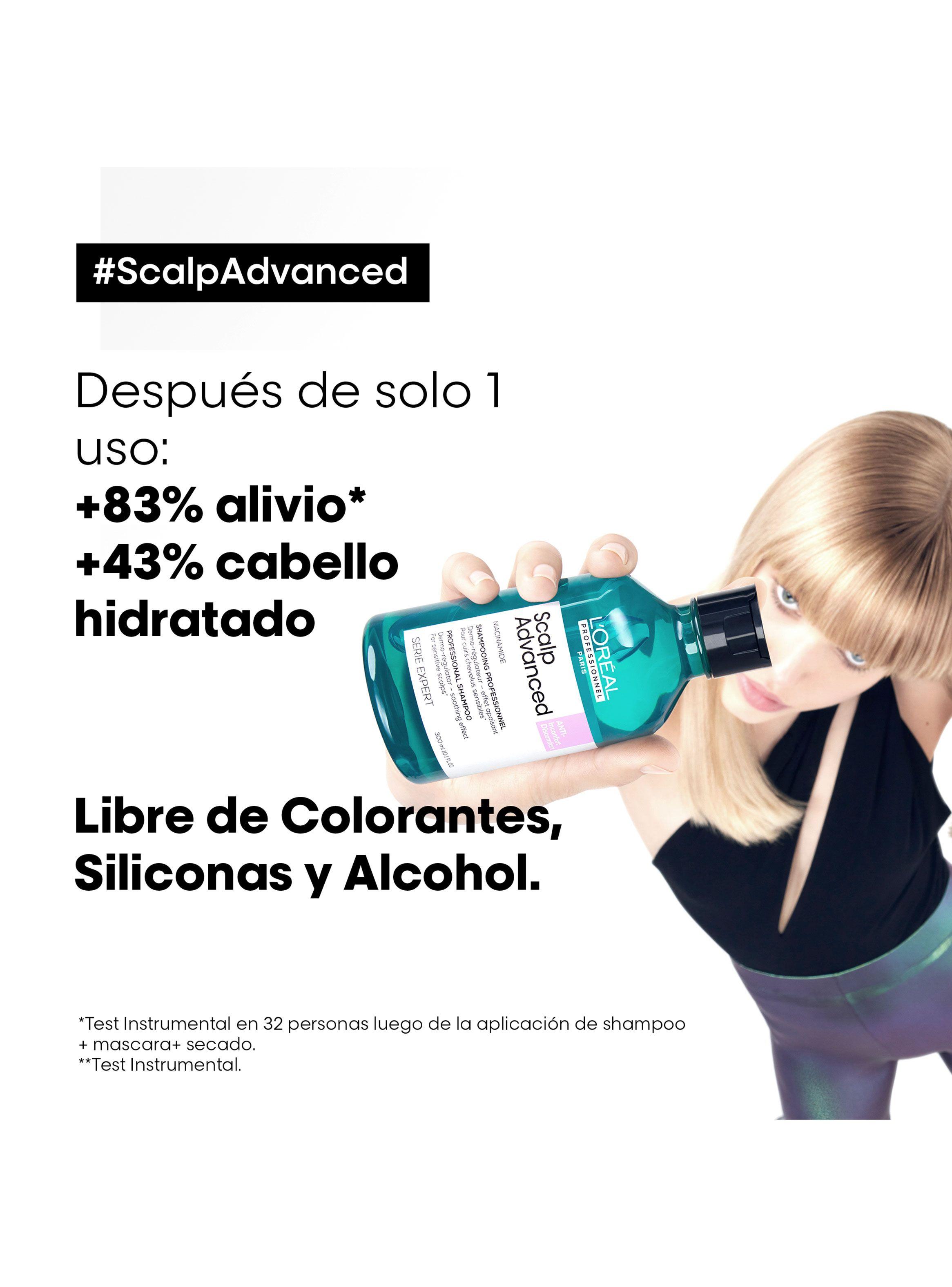 Shampoo con Niacinamida Anti-irritacion Cuero Cabelludo Irritado 300 ml L'Oréal Professionnel-2