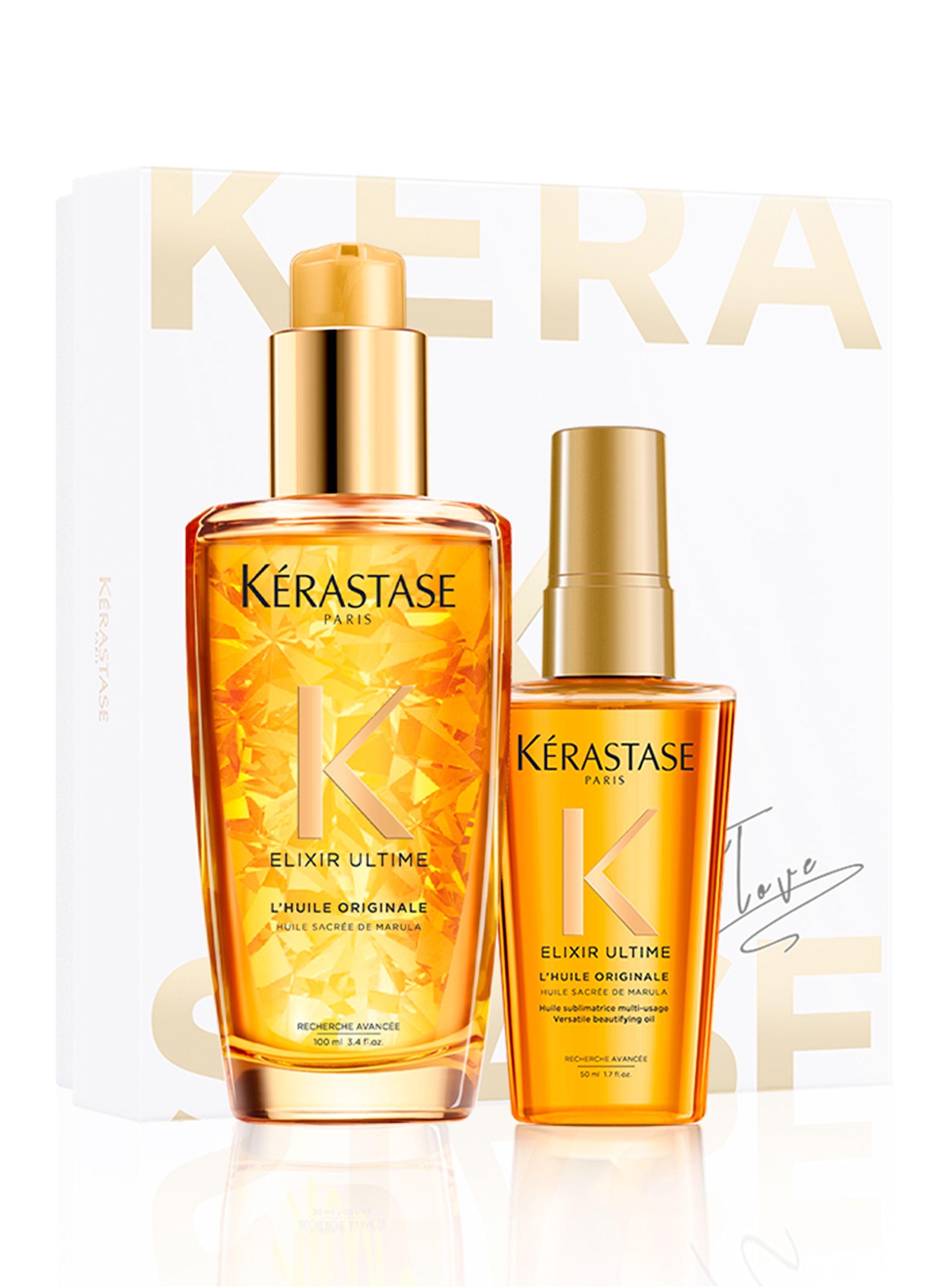 Set Brillo Sublime Elixir Ultime Aceite LHuile Originale 100 ml + 50 ml Kérastase-0