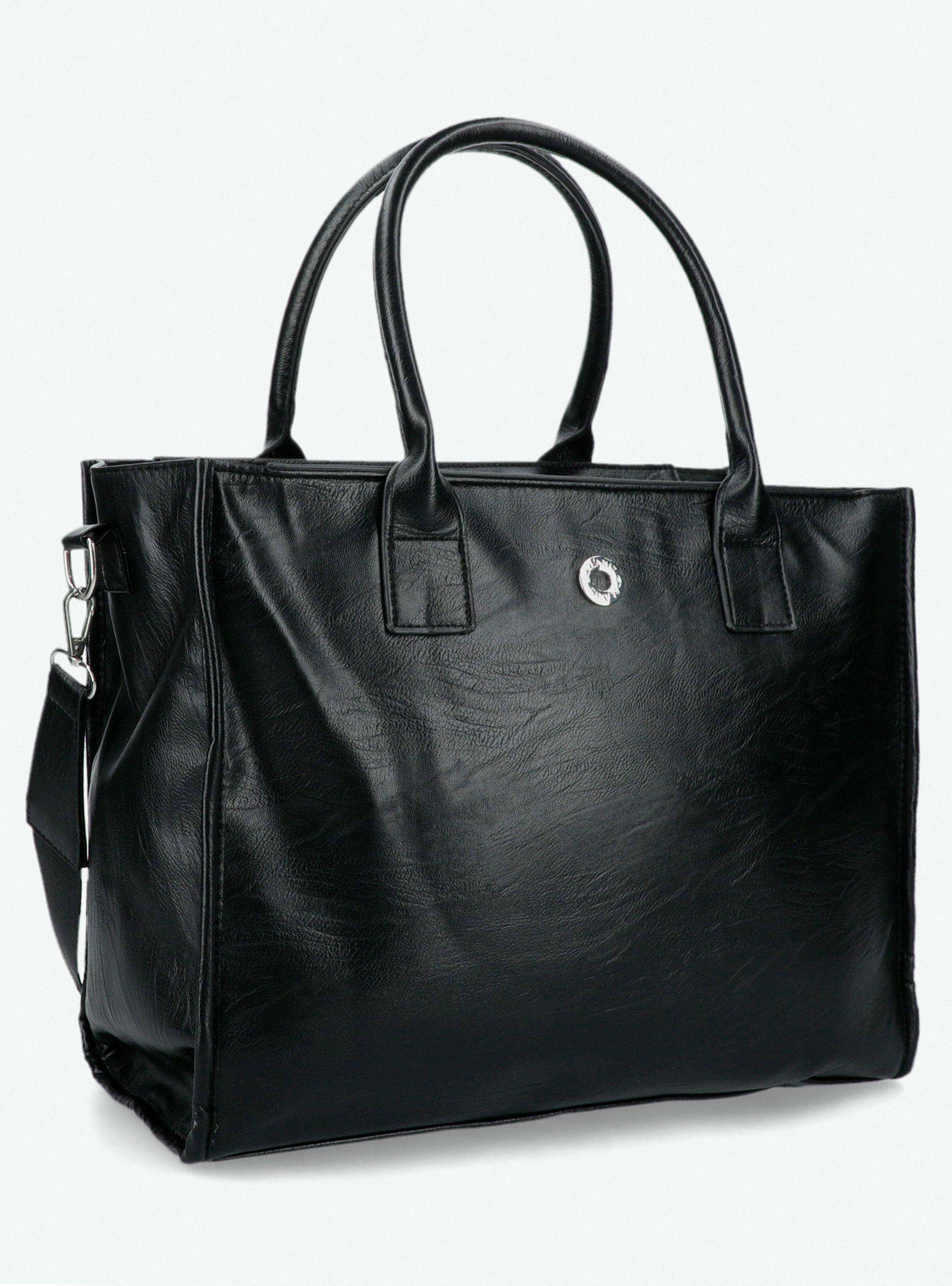 Cartera Tote Bag con Cierre Metálico-3