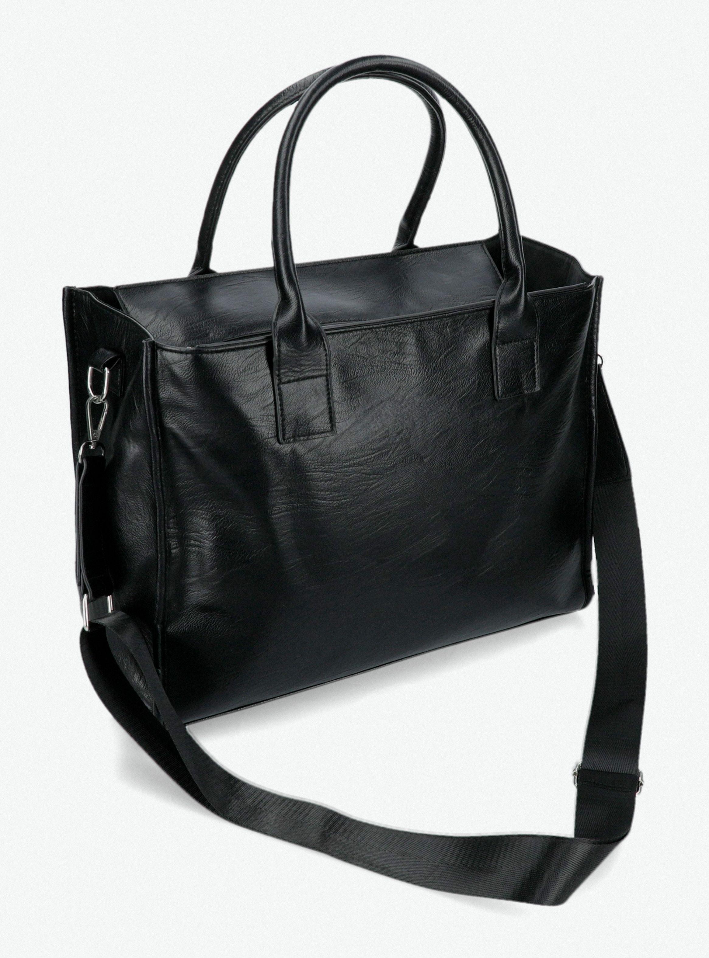 Cartera Tote Bag con Cierre Metálico-4