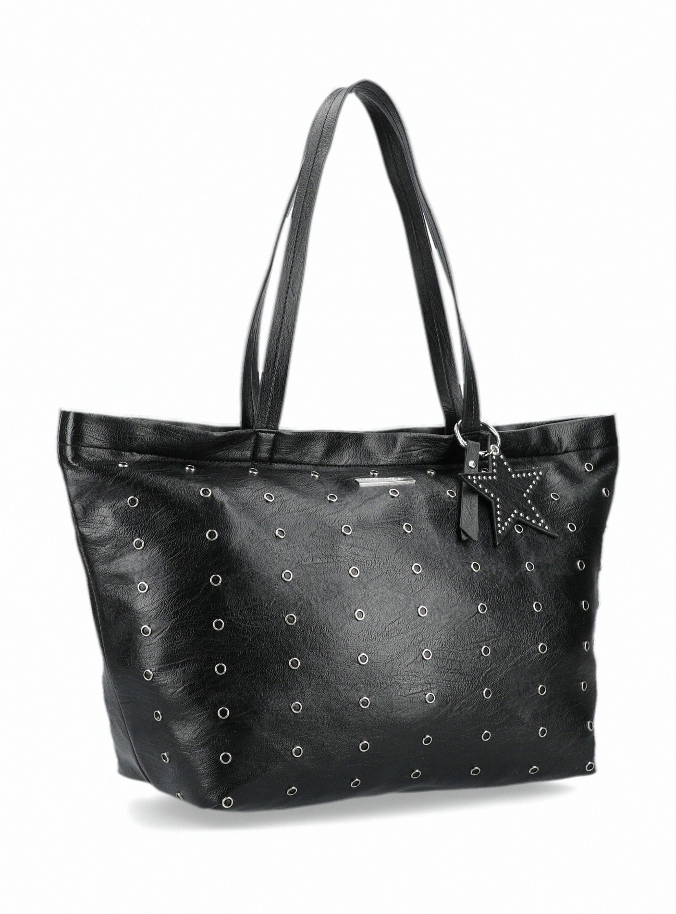 Cartera Totebag Tachas Metálicas-3