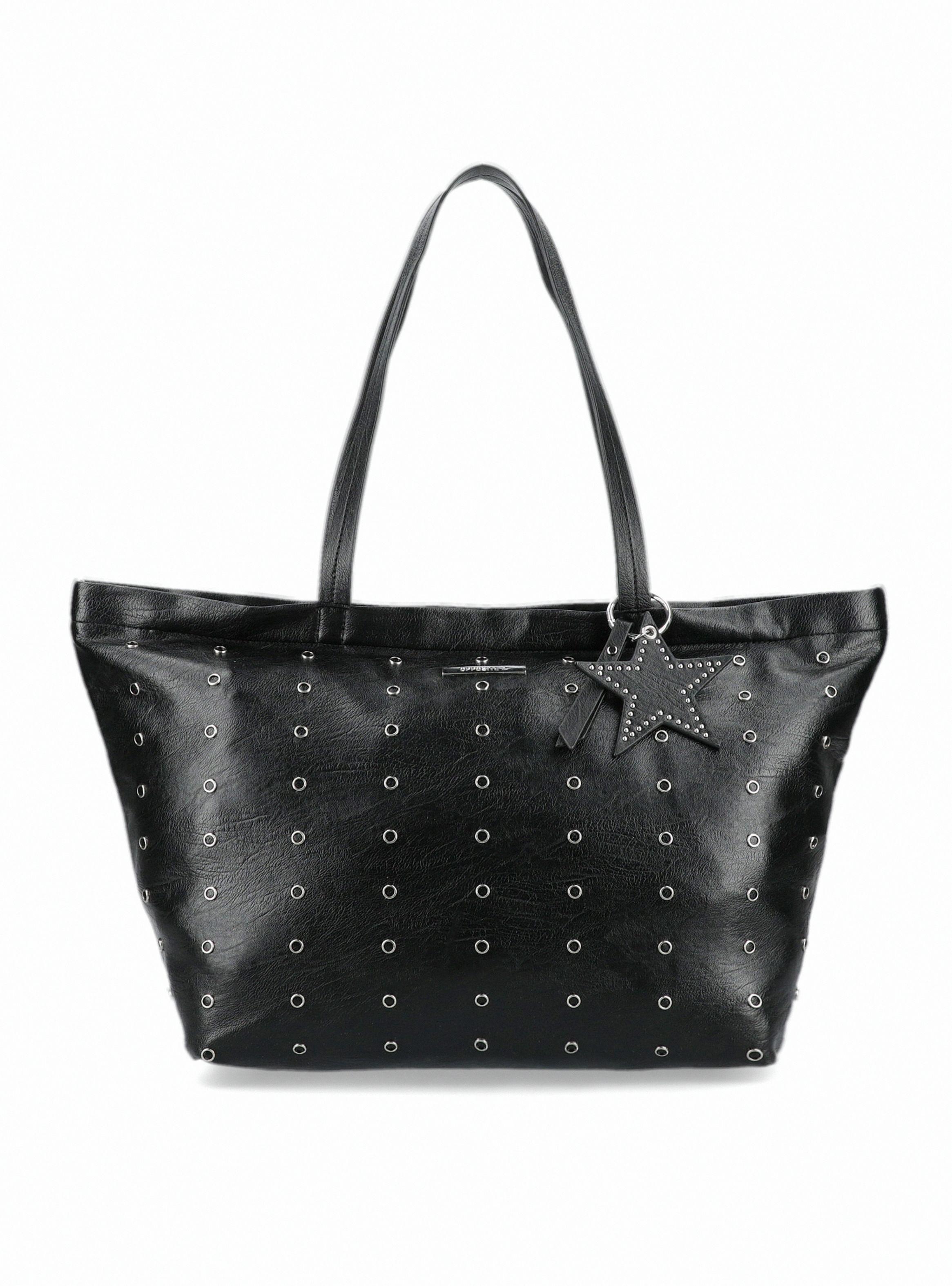 Cartera Totebag Tachas Metálicas-2