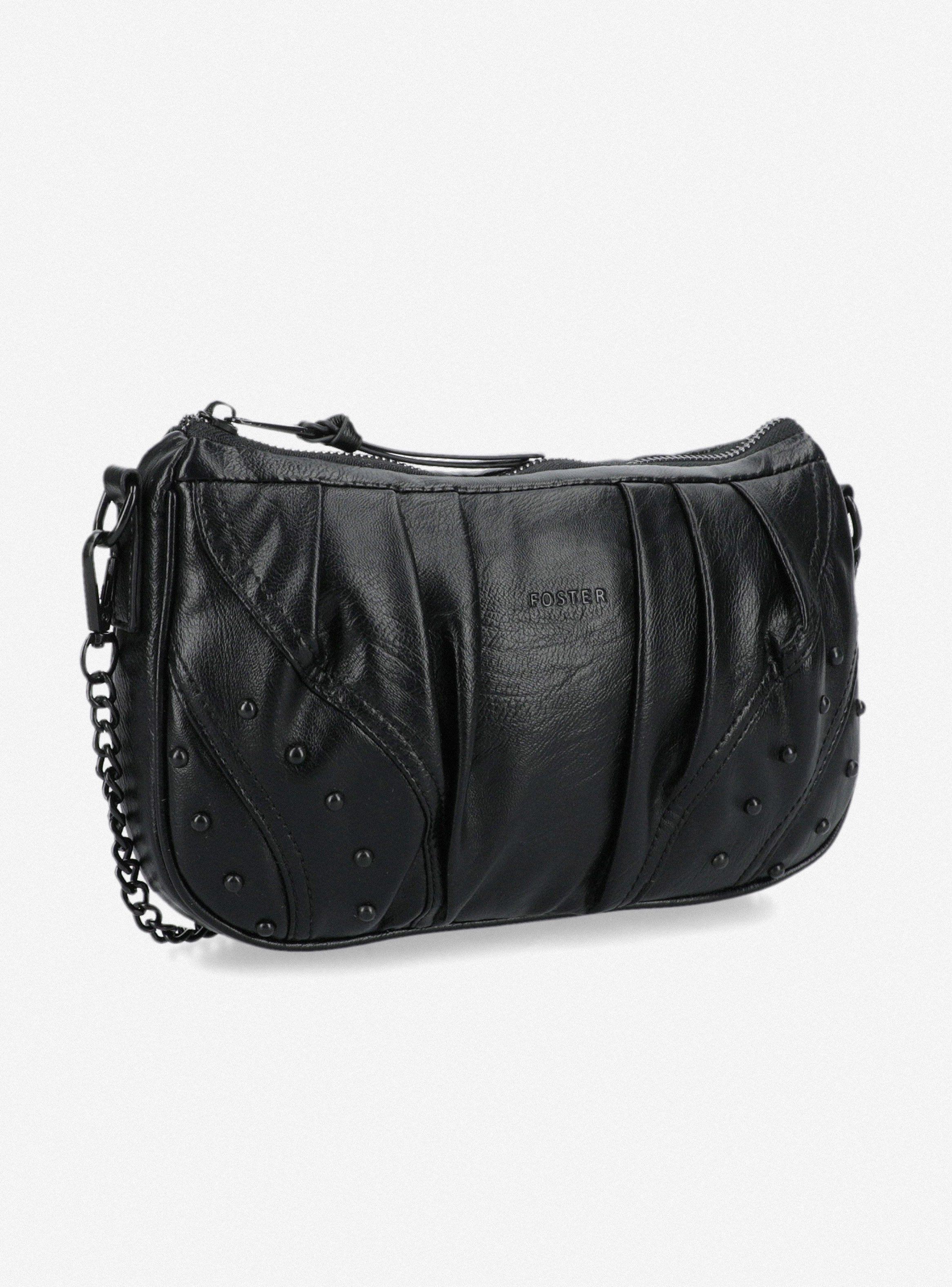 Cartera Mini Crossbody Con Tachas Metálicas-3