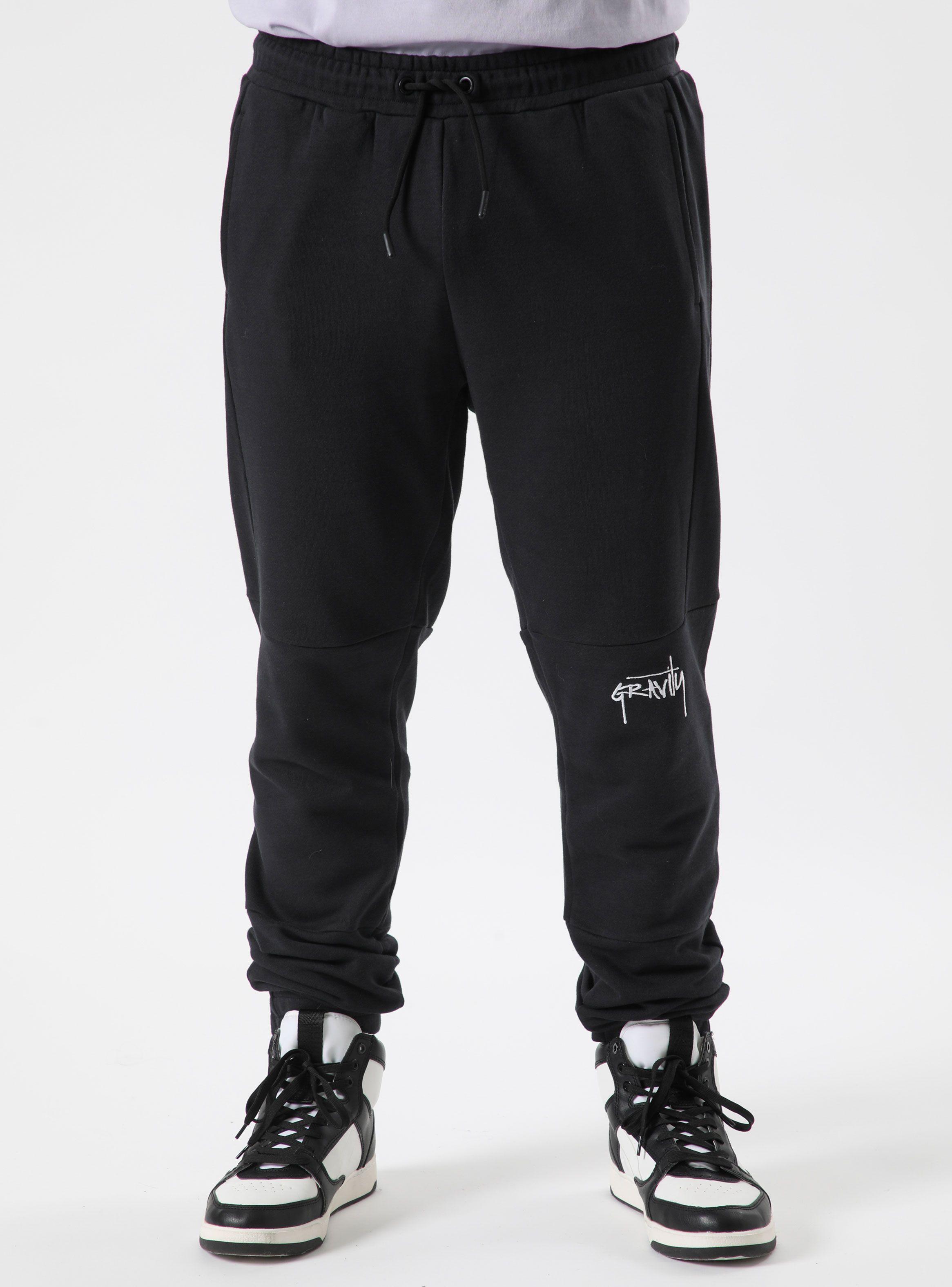 Jogger Color Block Bordado en Rodilla-0