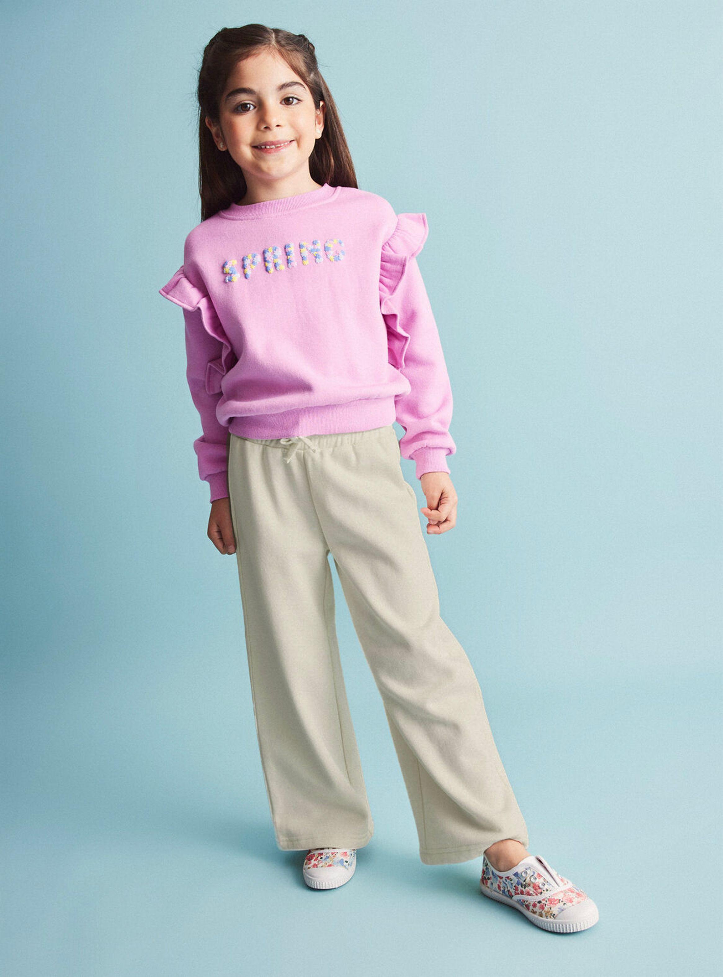 Pantalón Ancho Fleece-0