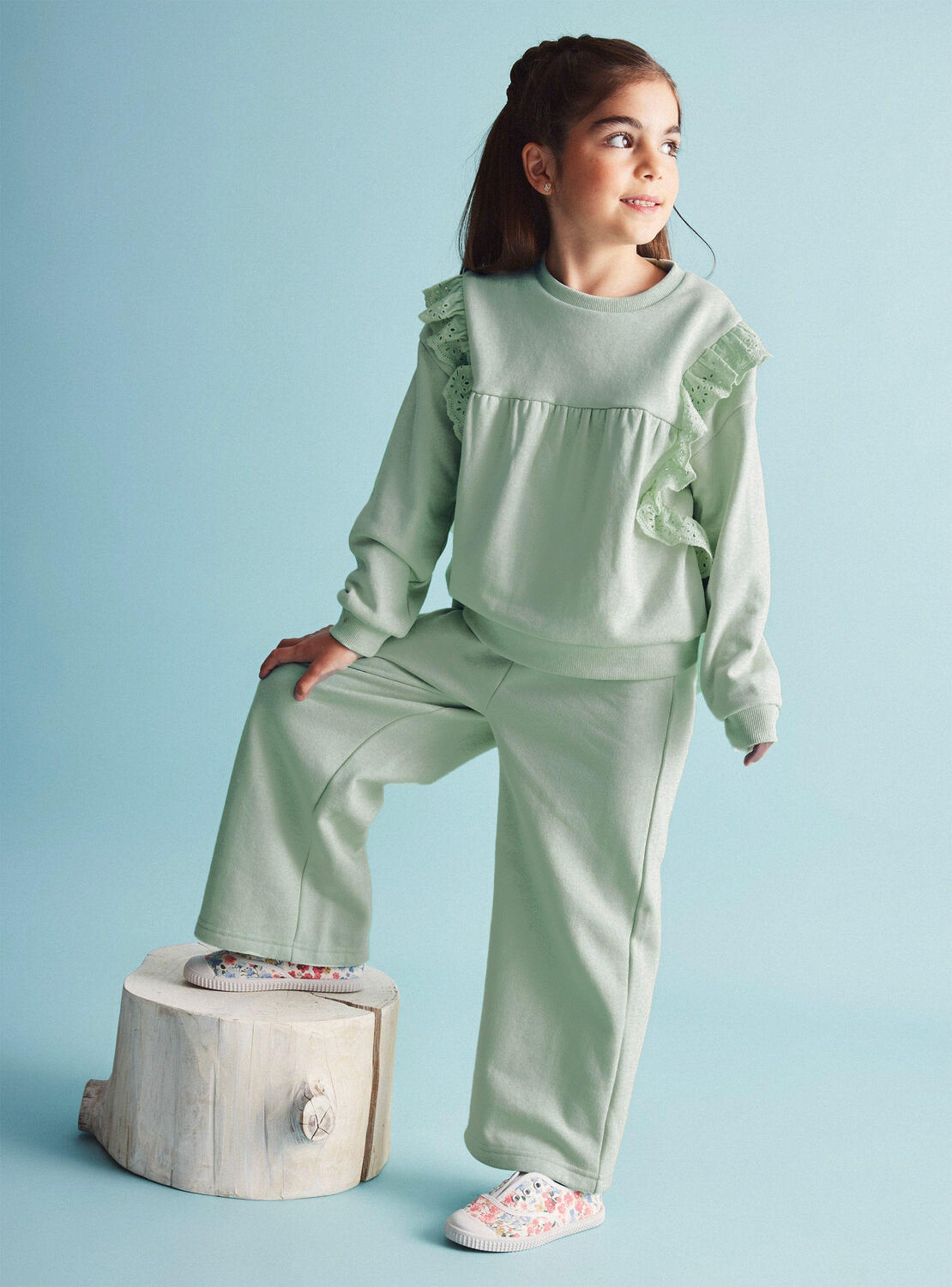Pantalón Ancho Fleece-0