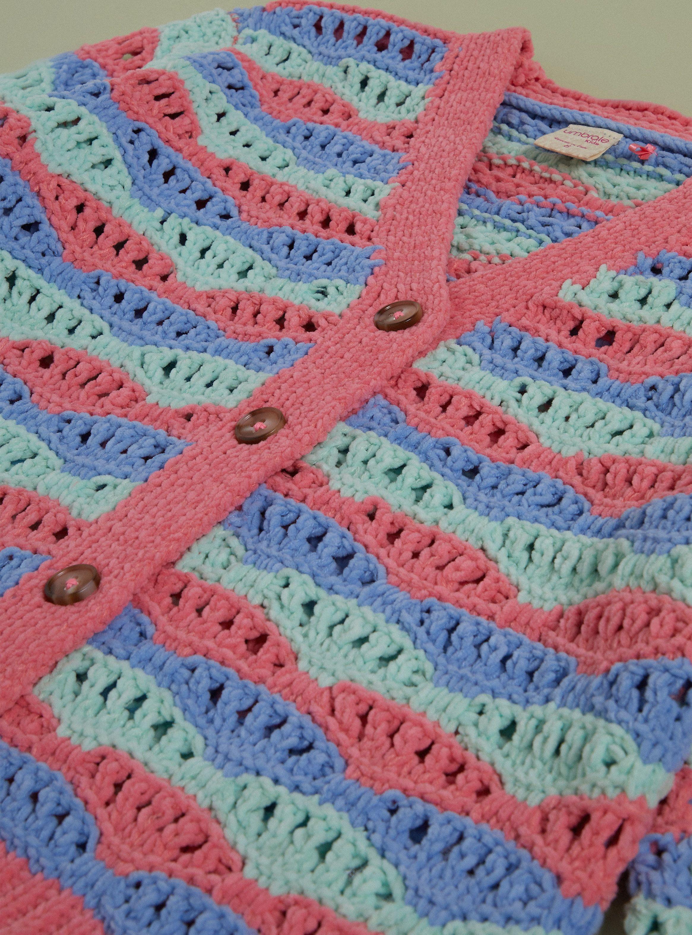 Chaleco Diseño Tipo Crochet-4