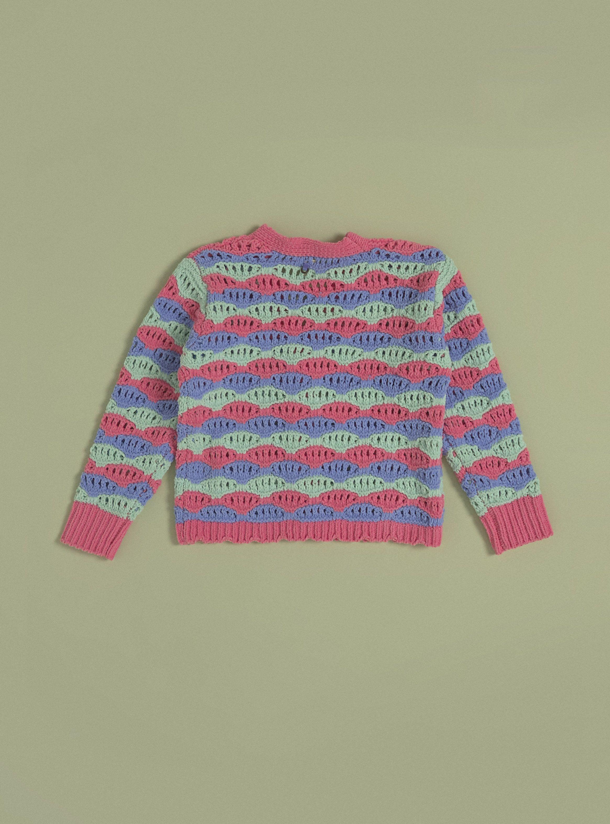 Chaleco Diseño Tipo Crochet-3