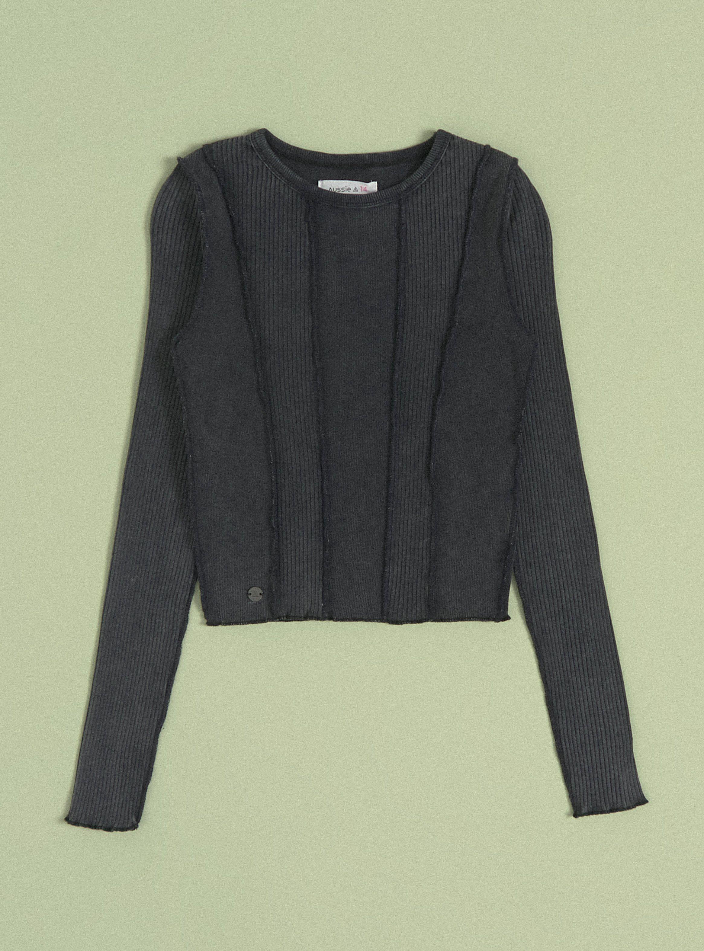 Polera Detalles Costuras y Lavado Acid Wash-2