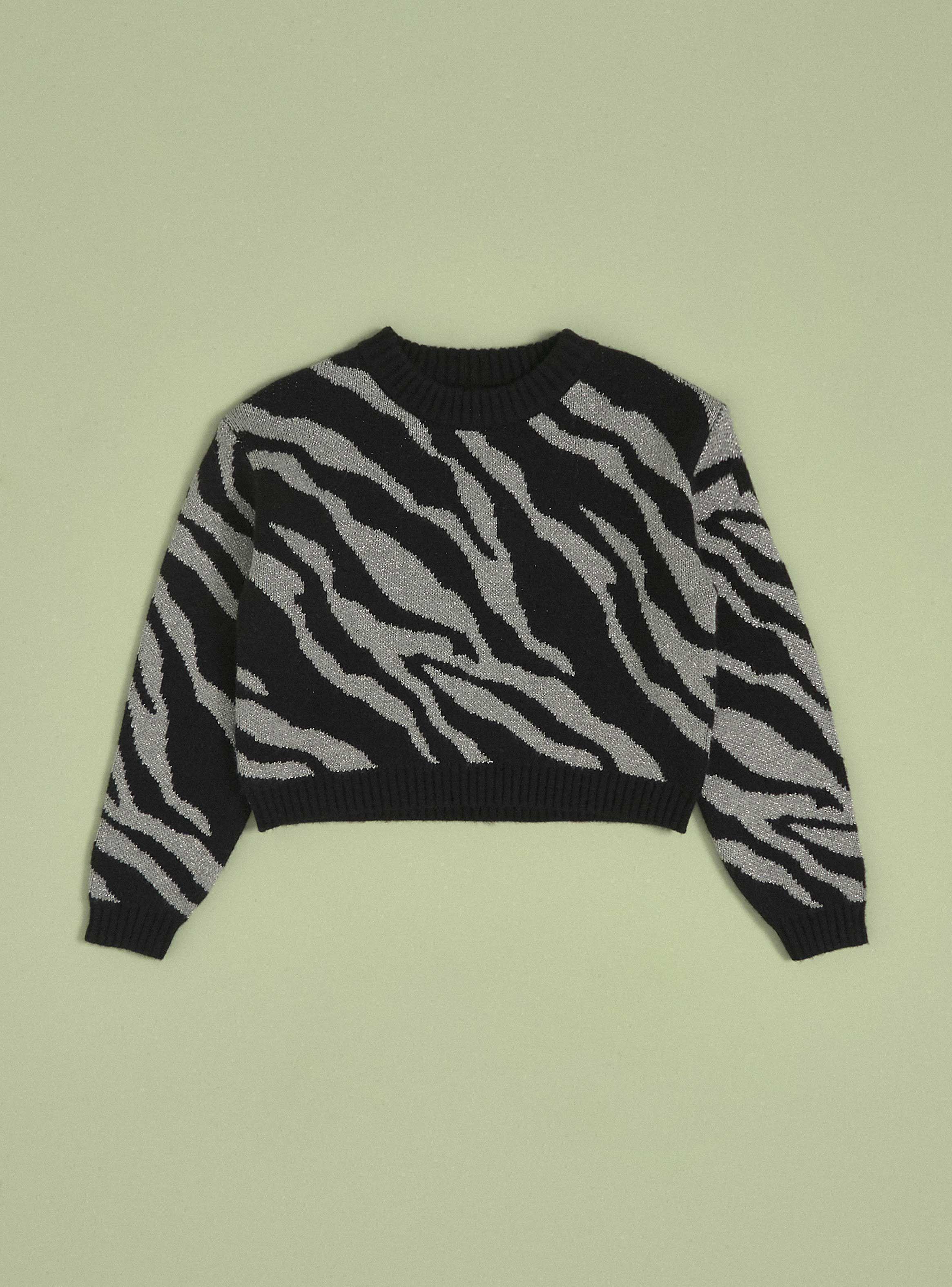 Chaleco Animal Print Lurex-2