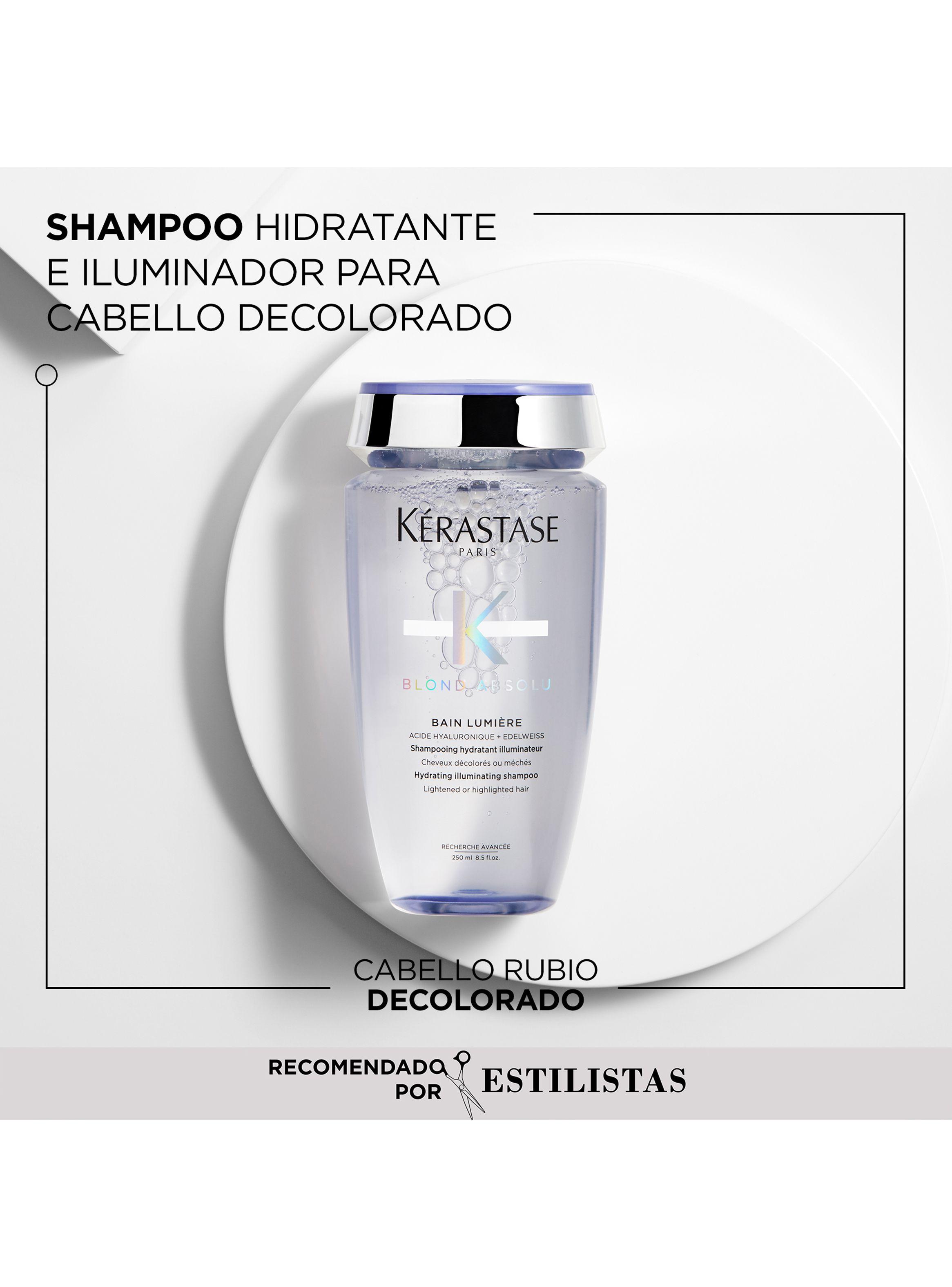 Set Reparación Cabello Rubio o Decolorado Blond Absolu Aceite Huile Cicaextreme 100ml + Shampoo 80ml + Acondicionador 75ml Kérastase-2