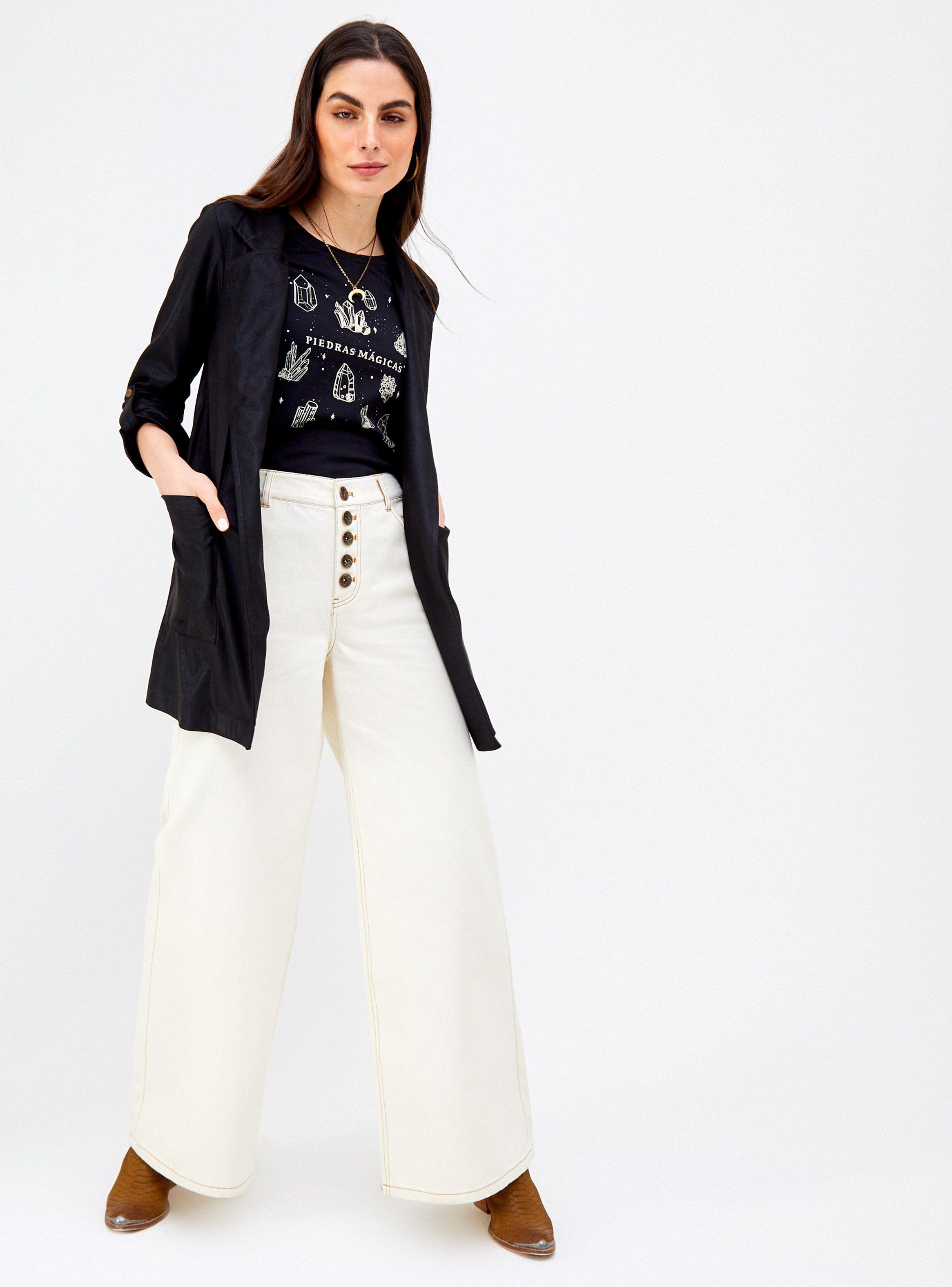 Chaqueta Blazer con Terminación-3