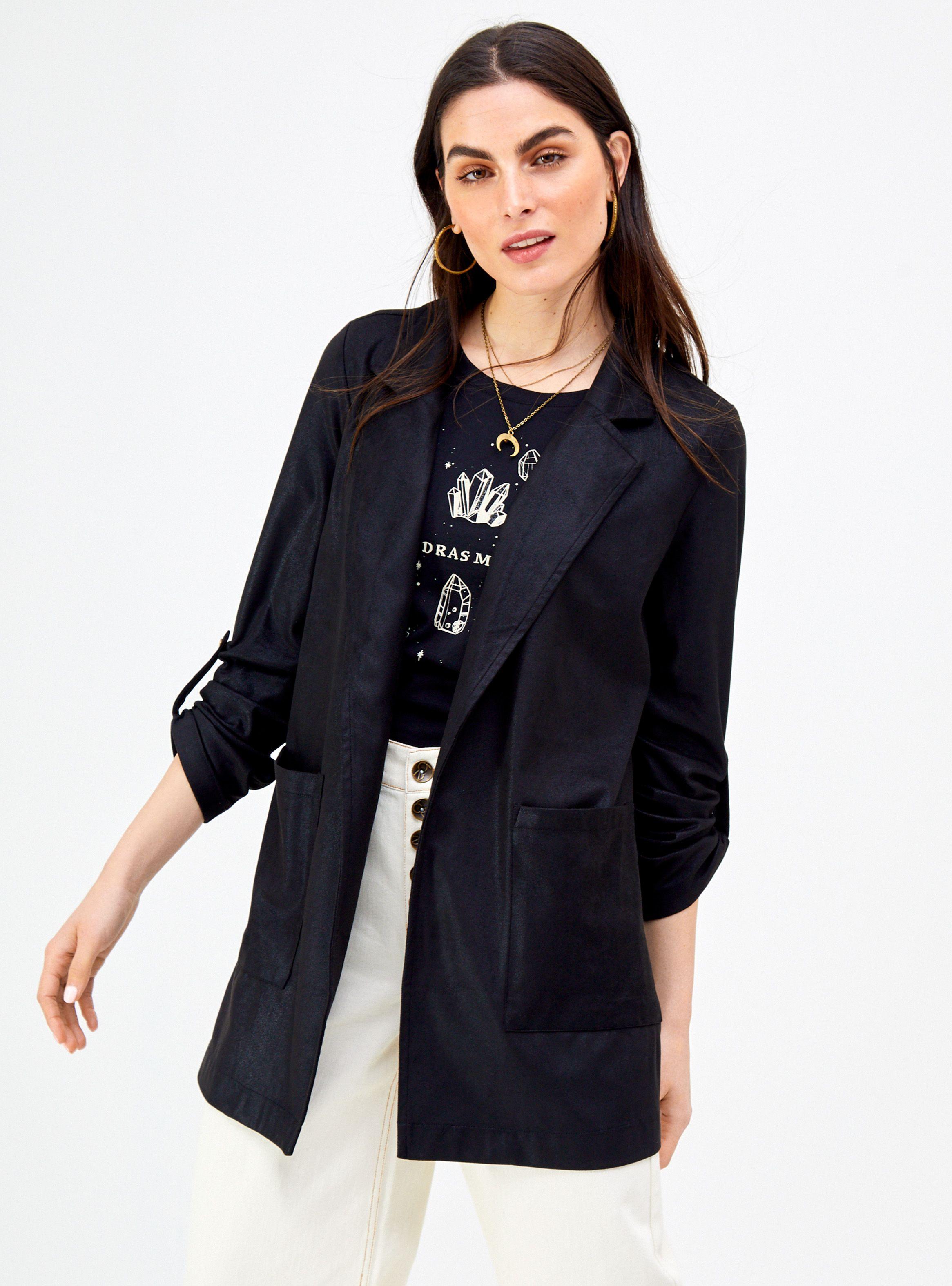 Chaqueta Blazer con Terminación-0