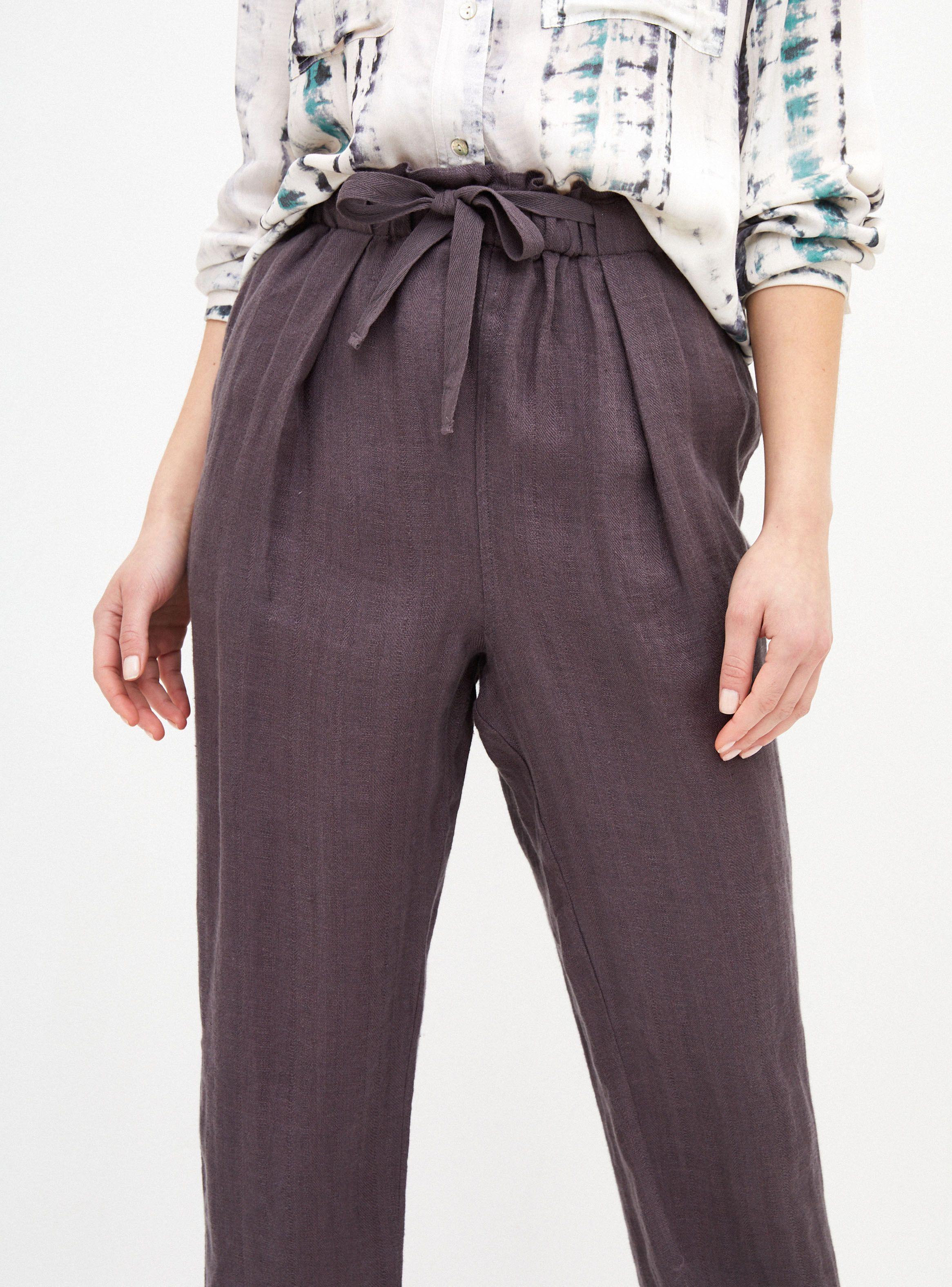 Pantalón Fit Tipo Jogger Tiro Alto-2