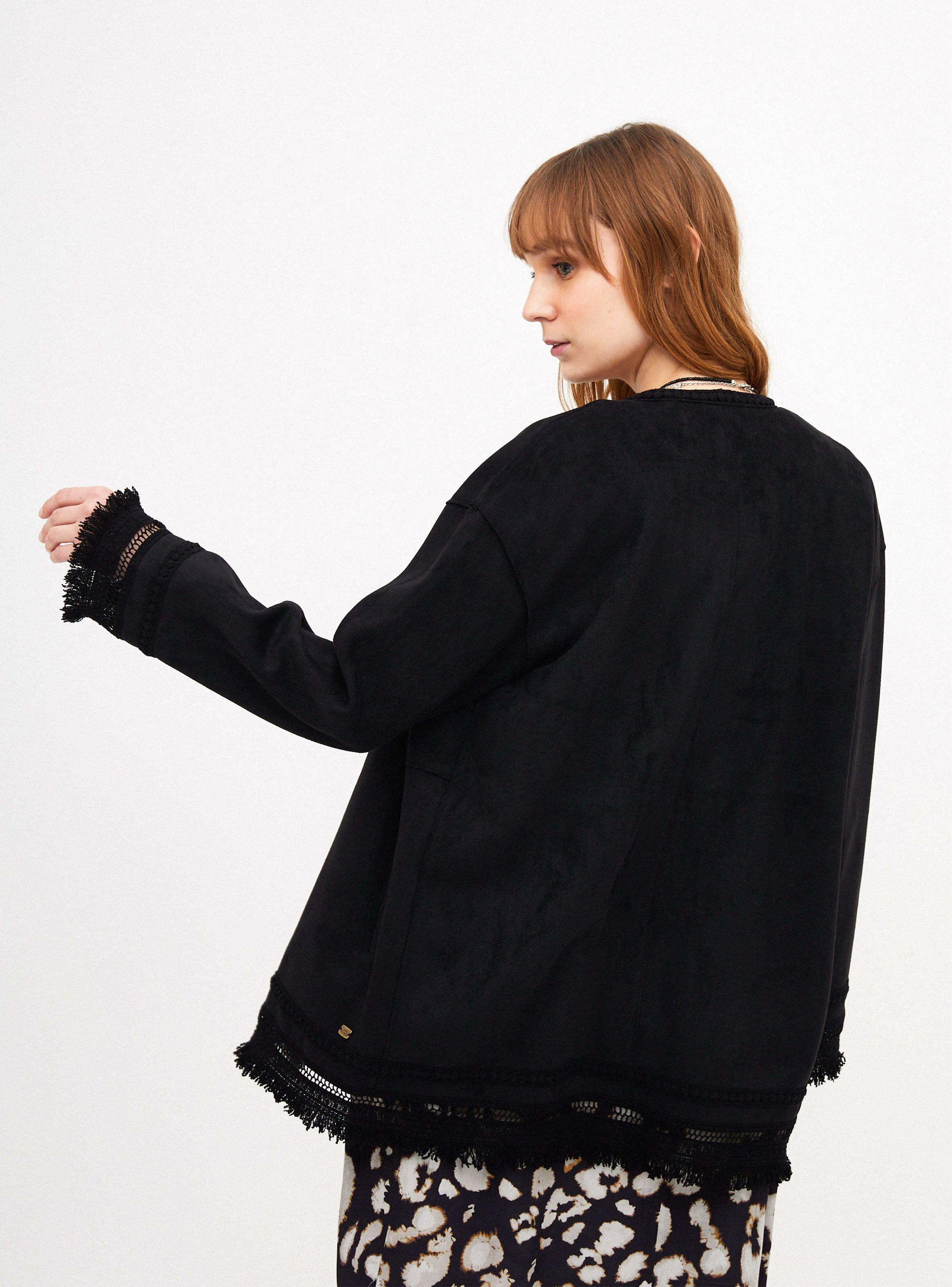 Chaqueta Tipo Chanel Larga Manga 44289-1