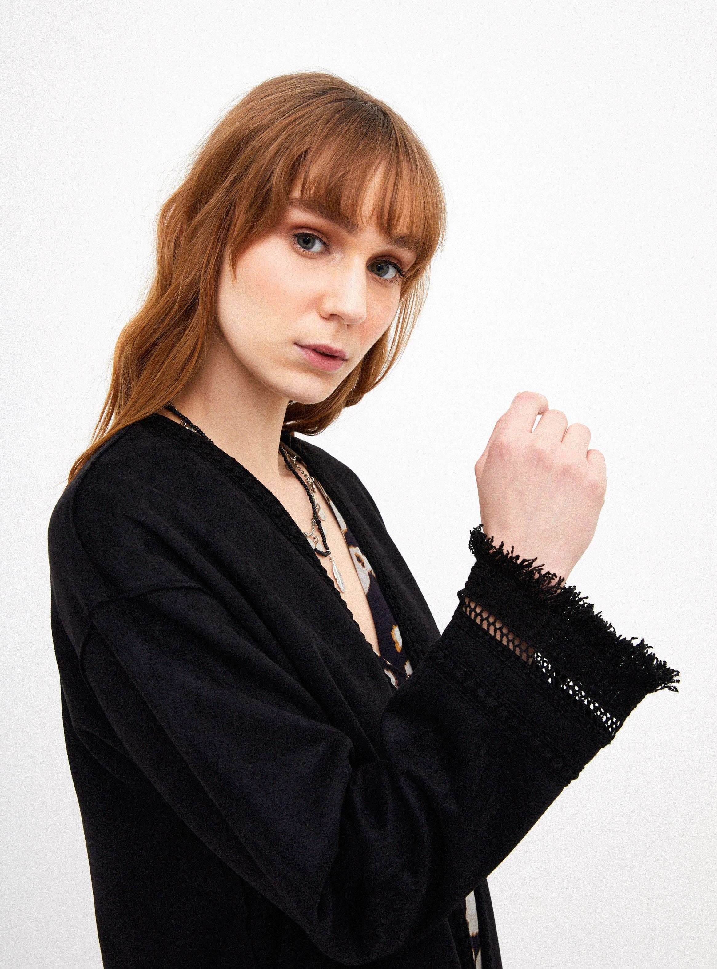 Chaqueta Tipo Chanel Larga Manga 44289-2