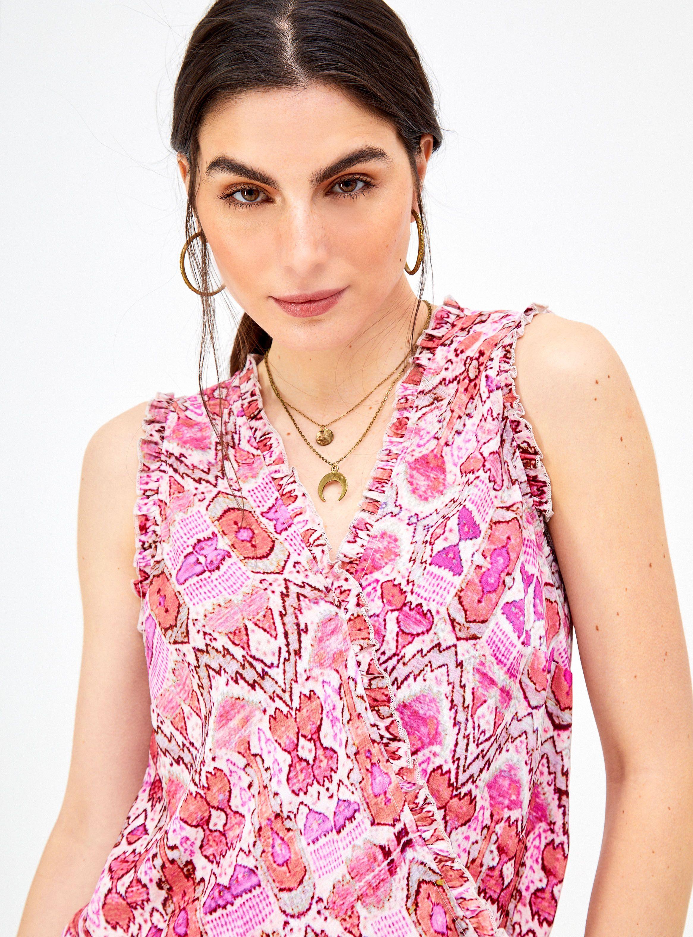 Polera Estampada con Lazo-2