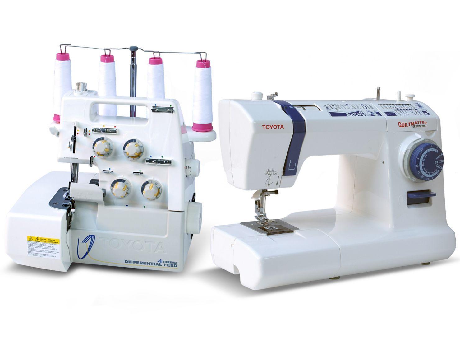 Máquina Overlock SL3335 + Máquina de Coser QuiltMaster-0