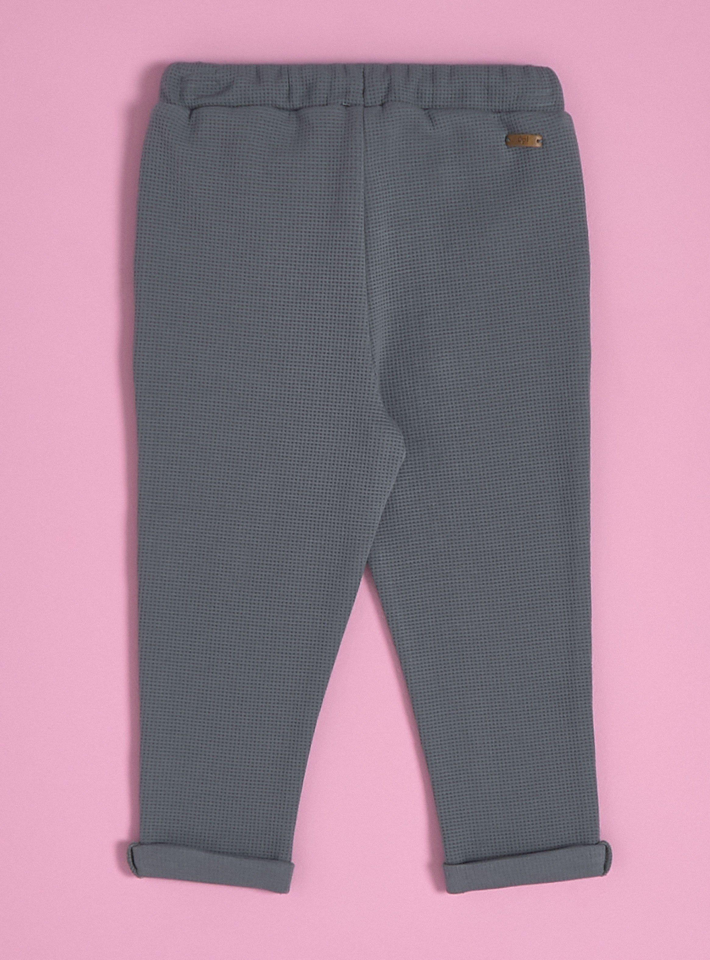 Pantalón con Botones y Cordón-1