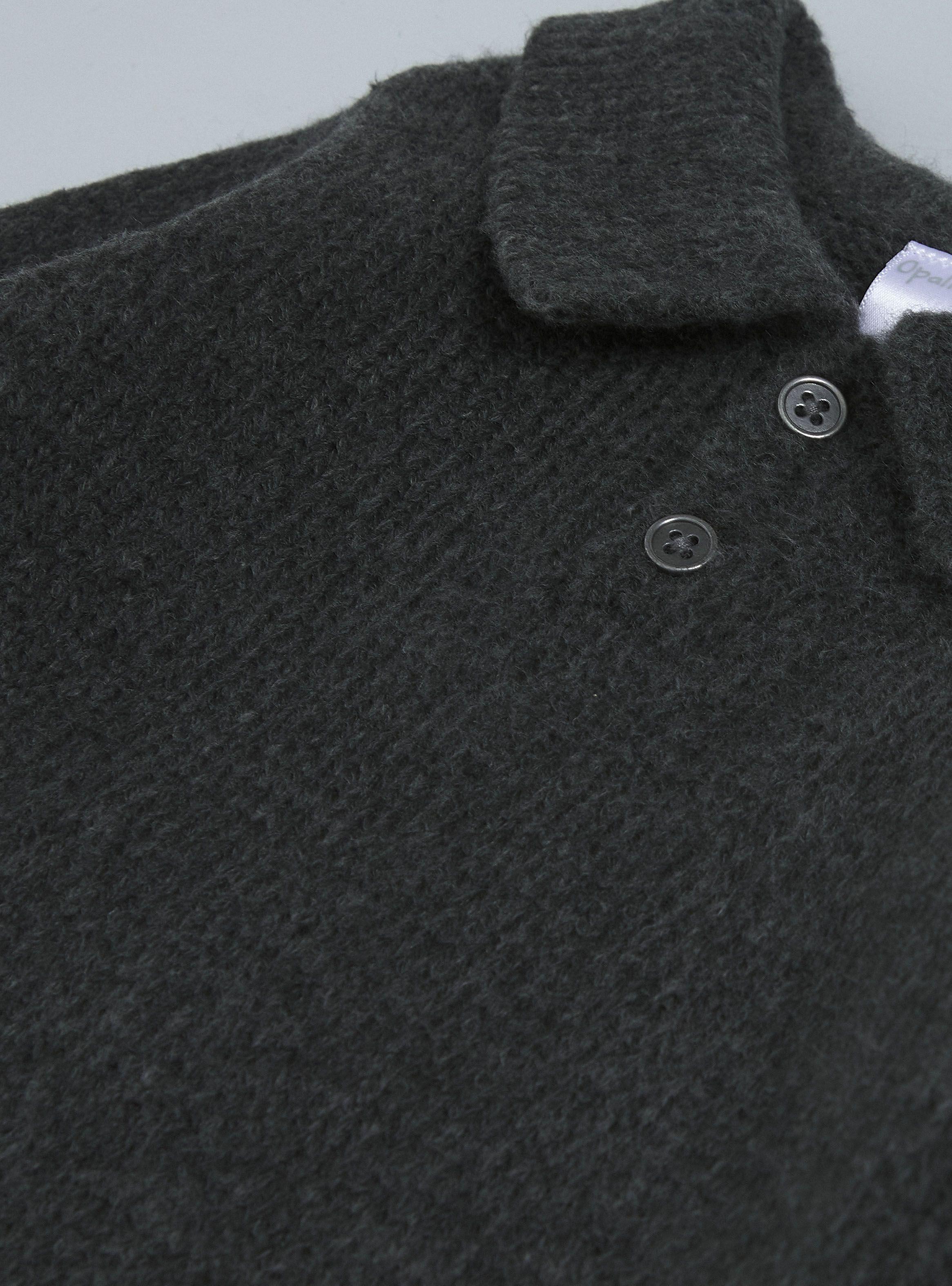 Sweater con Cuello y Botones-2
